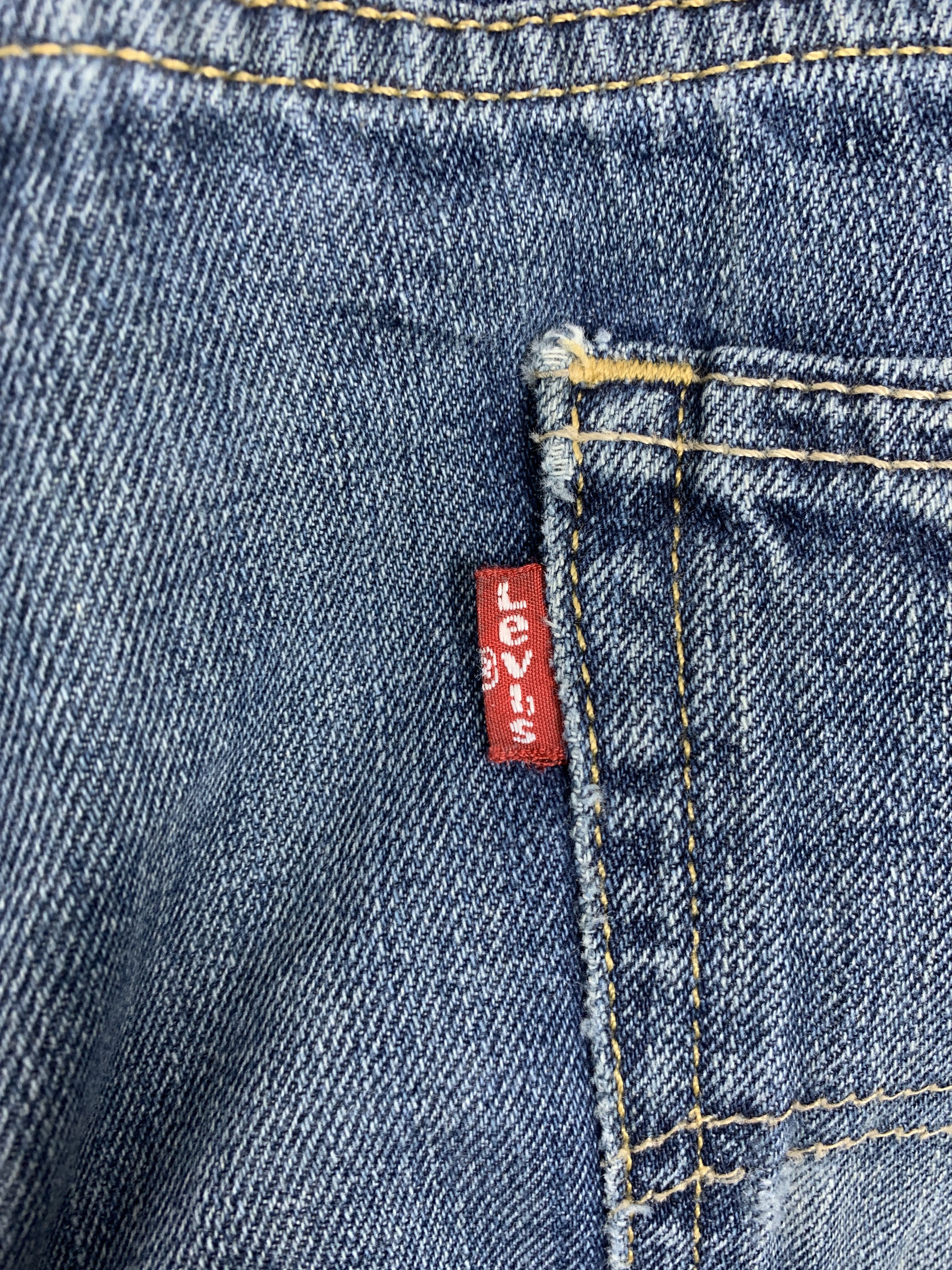 Levi's Vintage Levis 550 Faded Painter Jeans Size US 34 / EU 50 - 6 Thumbnail