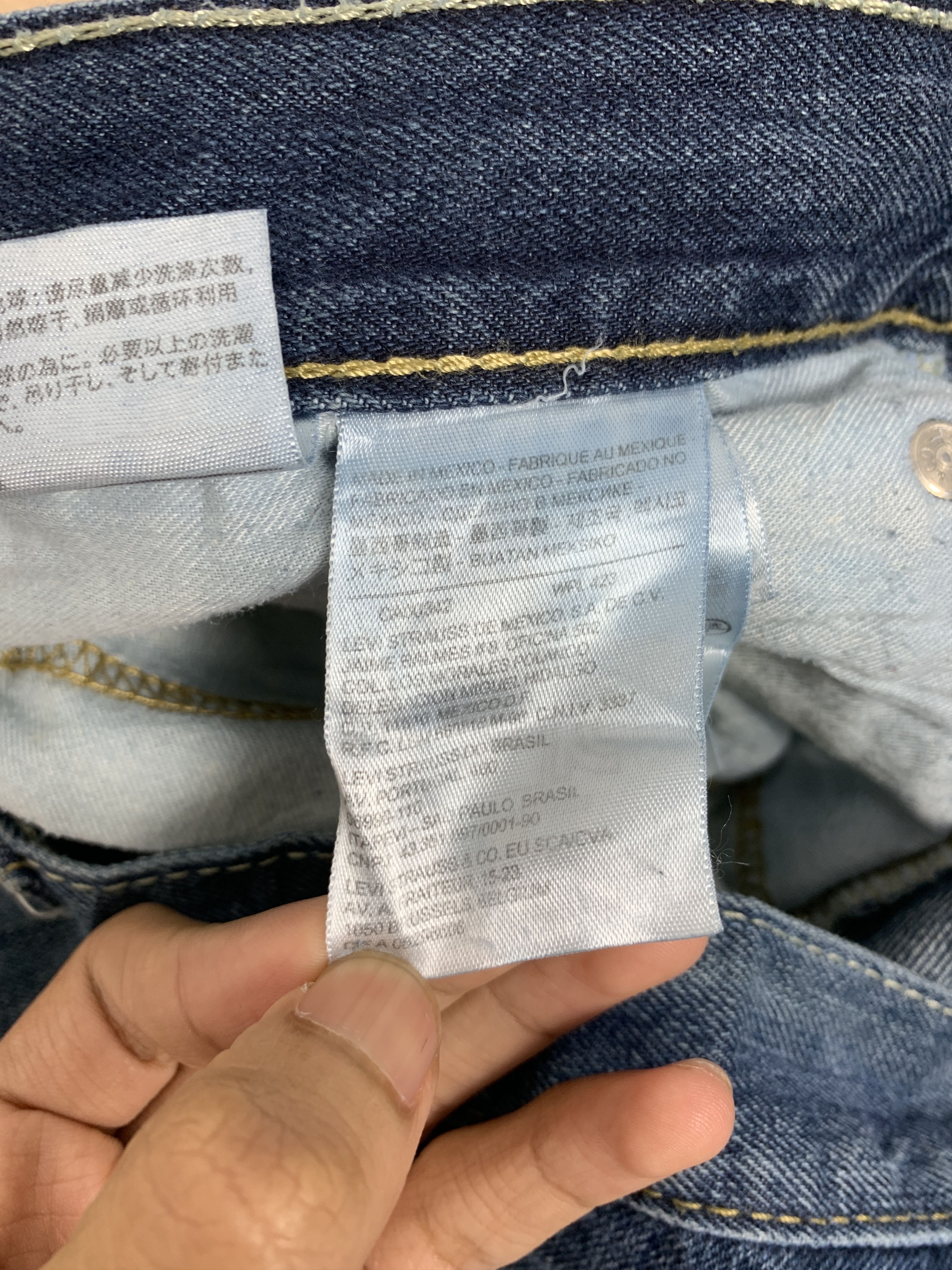 Levi's Vintage Levis 550 Faded Painter Jeans Size US 34 / EU 50 - 10 Thumbnail