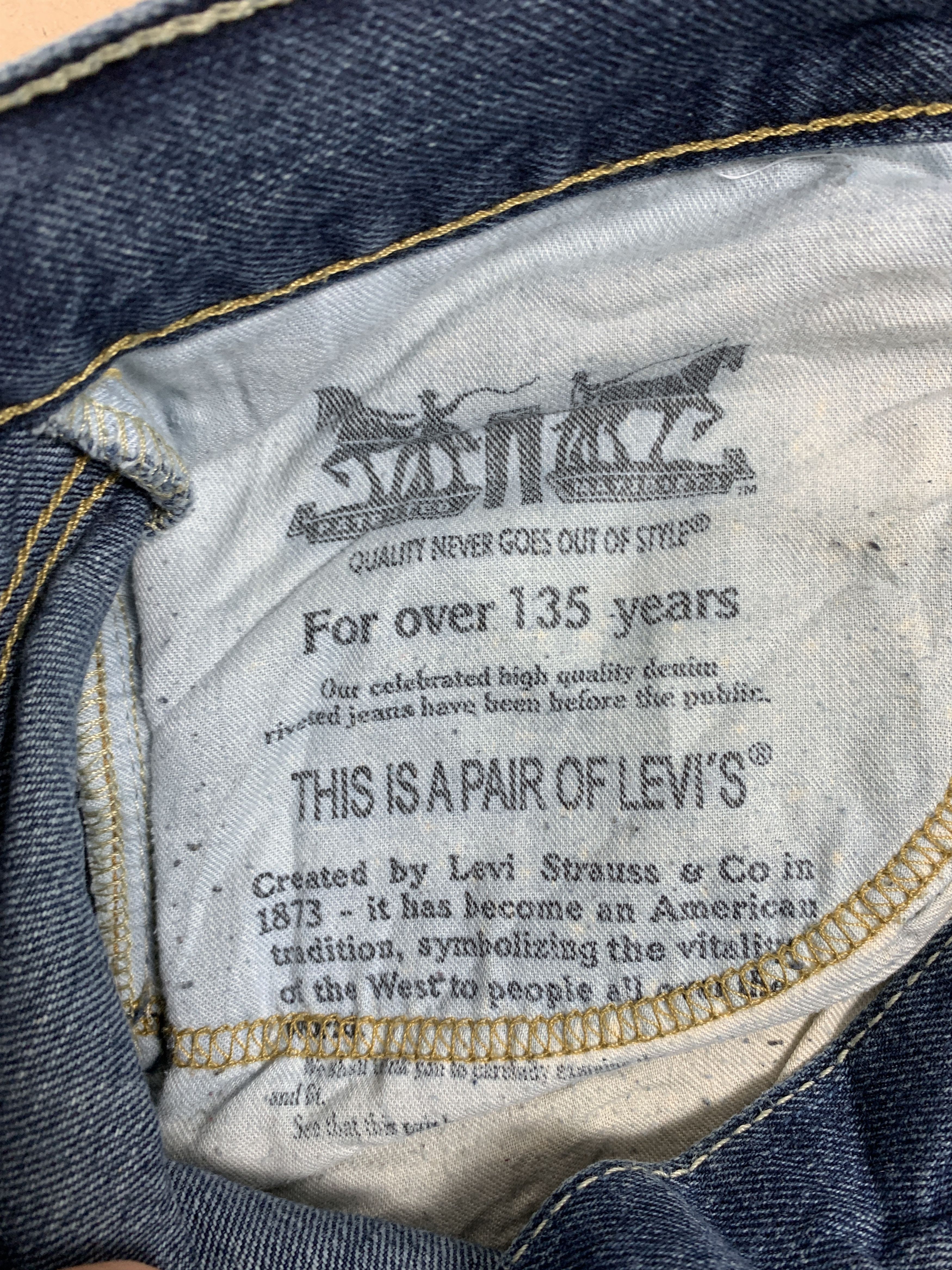 Levi's Vintage Levis 550 Faded Painter Jeans Size US 34 / EU 50 - 7 Thumbnail