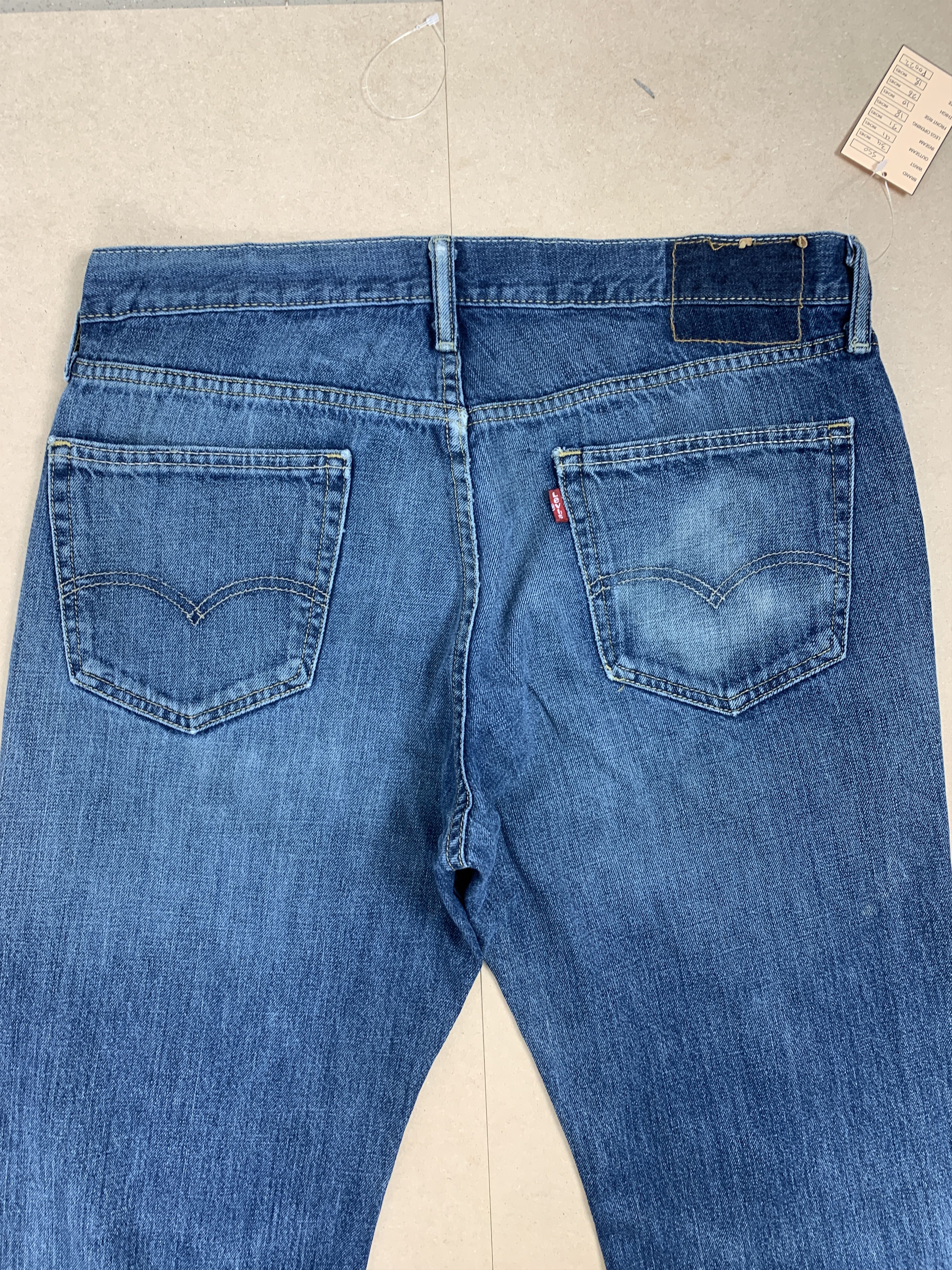 Levi's Vintage Levis 550 Faded Painter Jeans Size US 34 / EU 50 - 4 Thumbnail