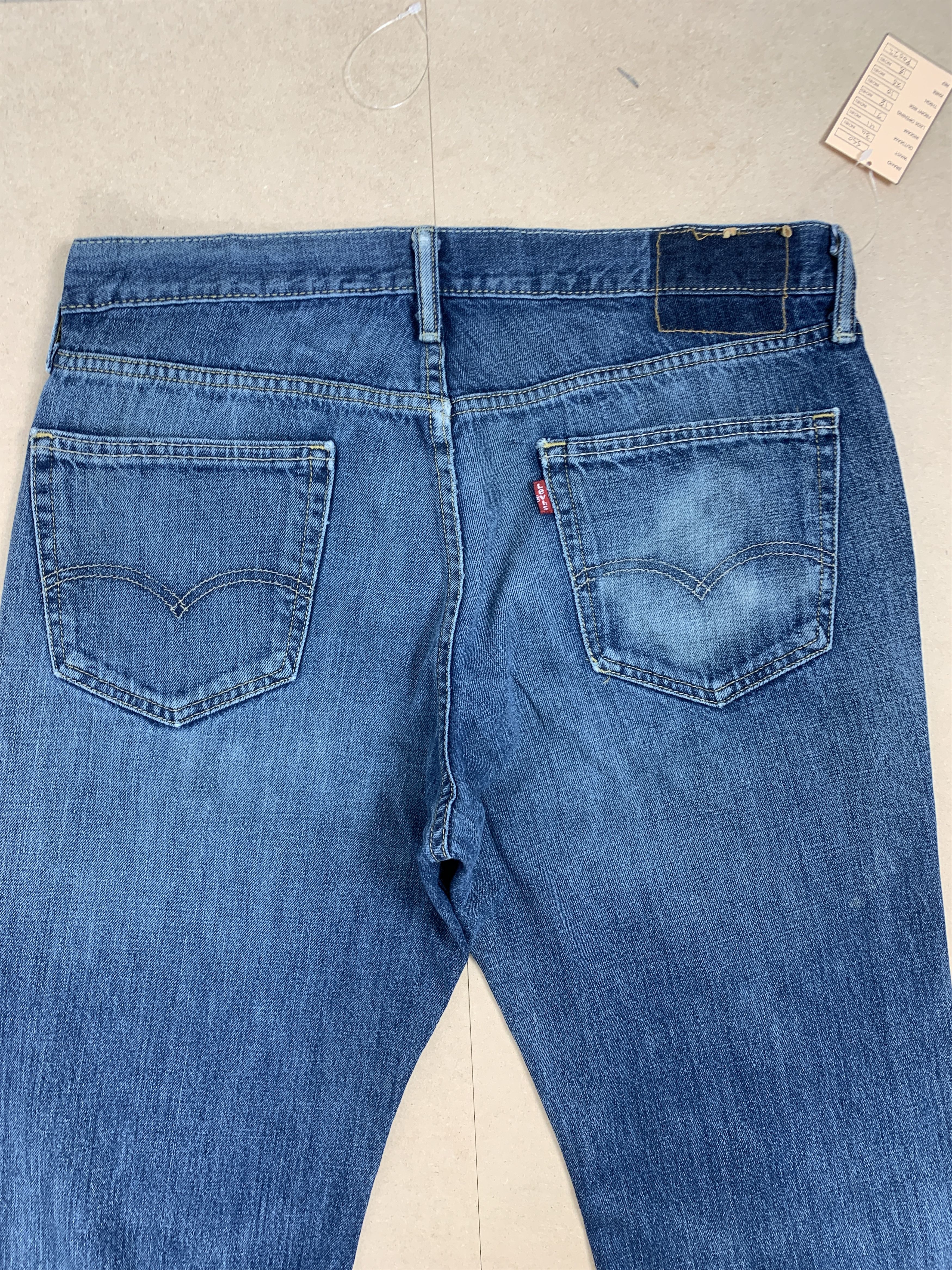 Levi's Vintage Levis 550 Faded Painter Jeans Size US 34 / EU 50 - 3 Thumbnail