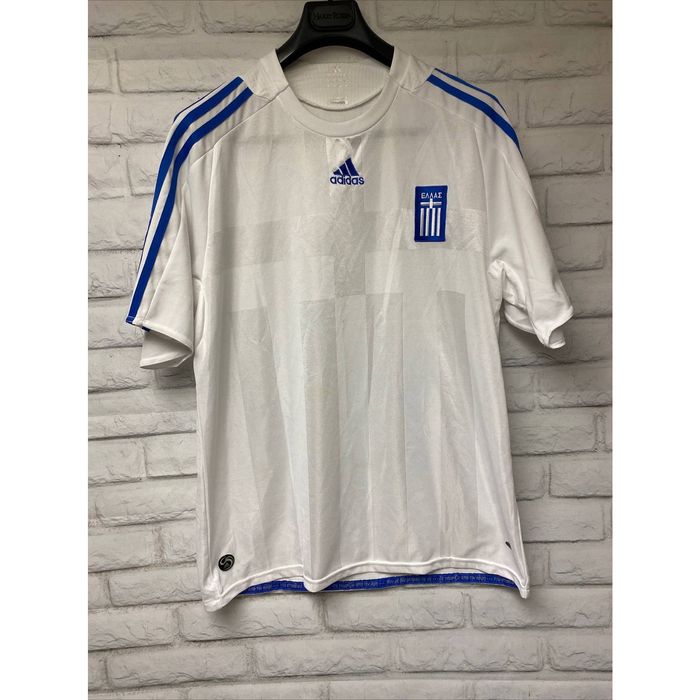 Adidas Greece National Team Soccer Jersey Adidas Football Shirt XL ...