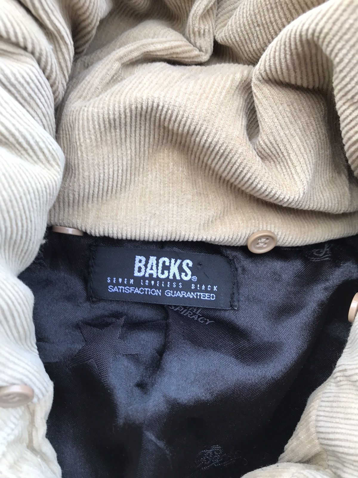 Other Backs Women Corduroy Faux Fur Hoodie Bondage Jacket Size S / US 4 / IT 40 - 9 Thumbnail