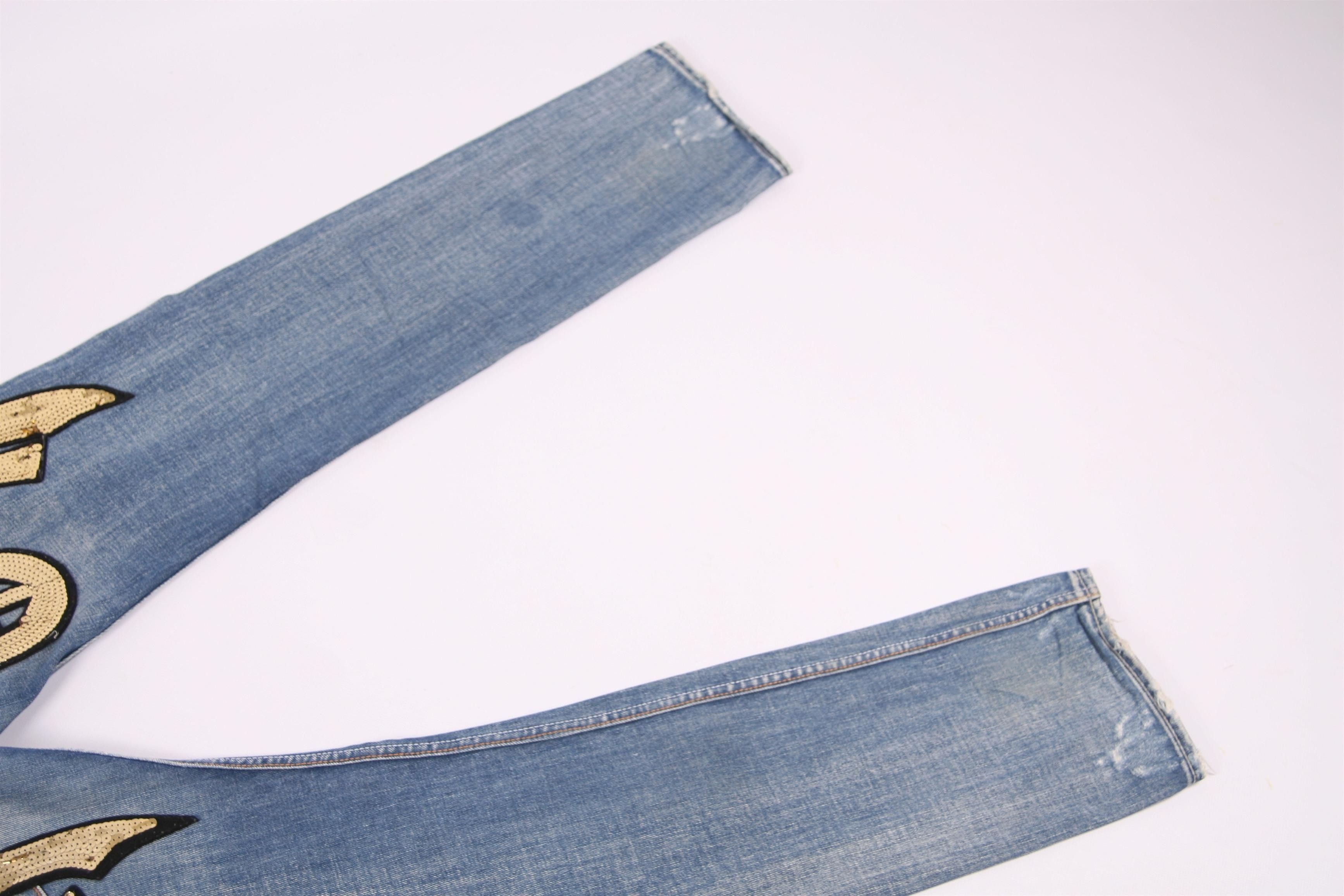 If Six Was Nine Made in Italy. Takeshy Kurosawa Designers Distressed Jeans. Size US 34 / EU 50 - 11 Thumbnail