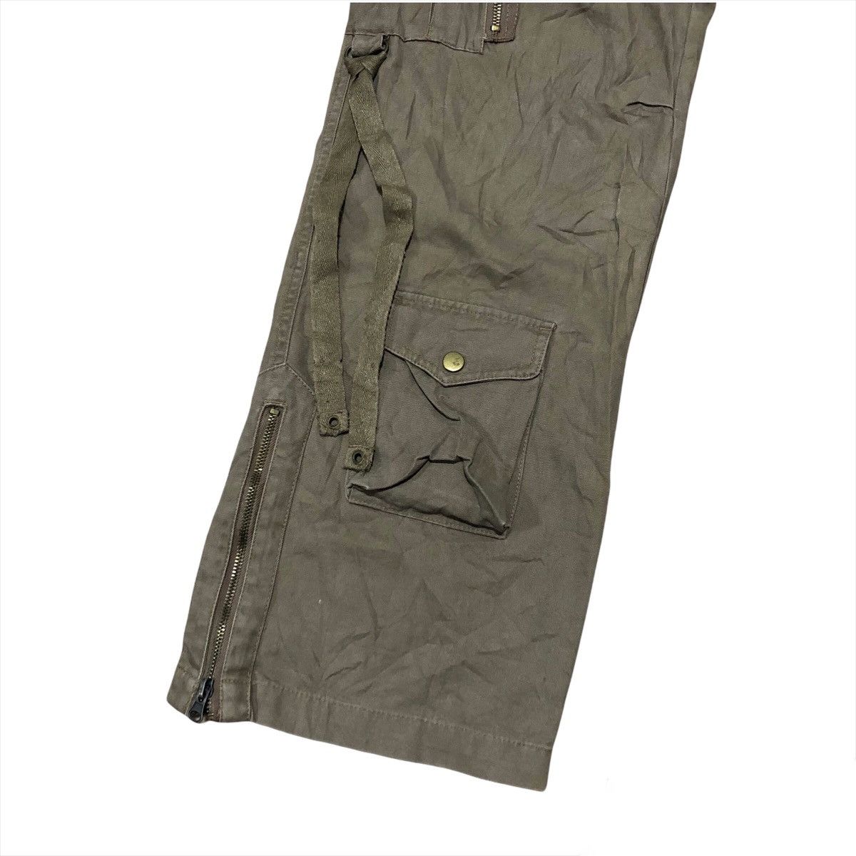 Japanese Brand Japanese Brand Multi Pockets Tactical Bondage Punk Zipper Size US 32 / EU 48 - 4 Thumbnail