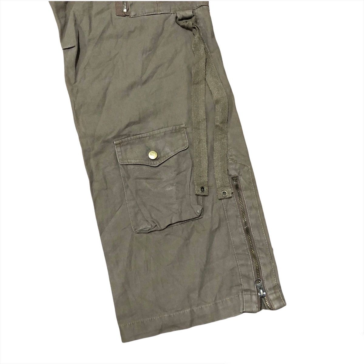 Japanese Brand Japanese Brand Multi Pockets Tactical Bondage Punk Zipper Size US 32 / EU 48 - 5 Thumbnail