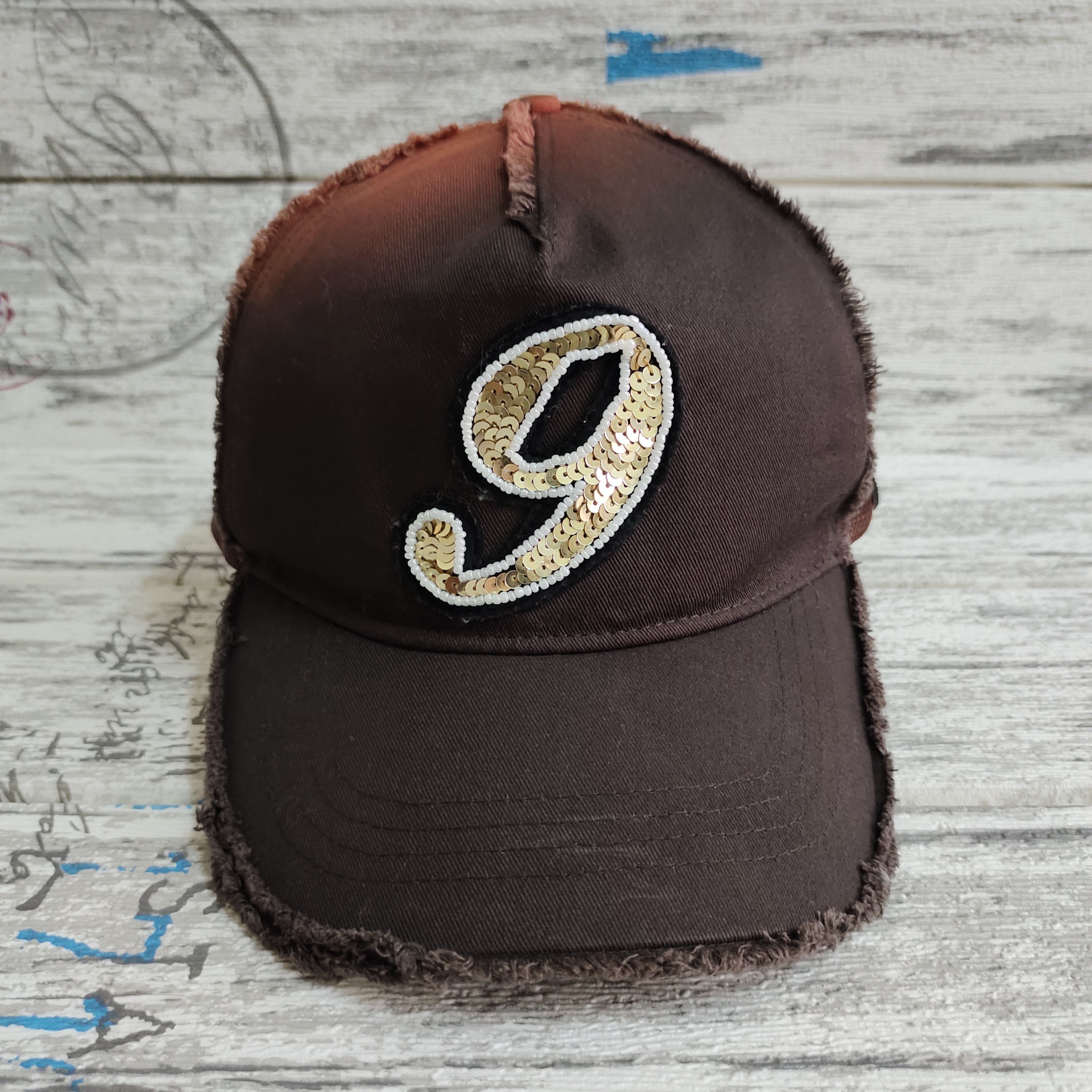 Yoshiyuki Konishi Yoshinori Kotake Design #9 Gradient Trucker Cap Snapback Size ONE SIZE - 3 Thumbnail