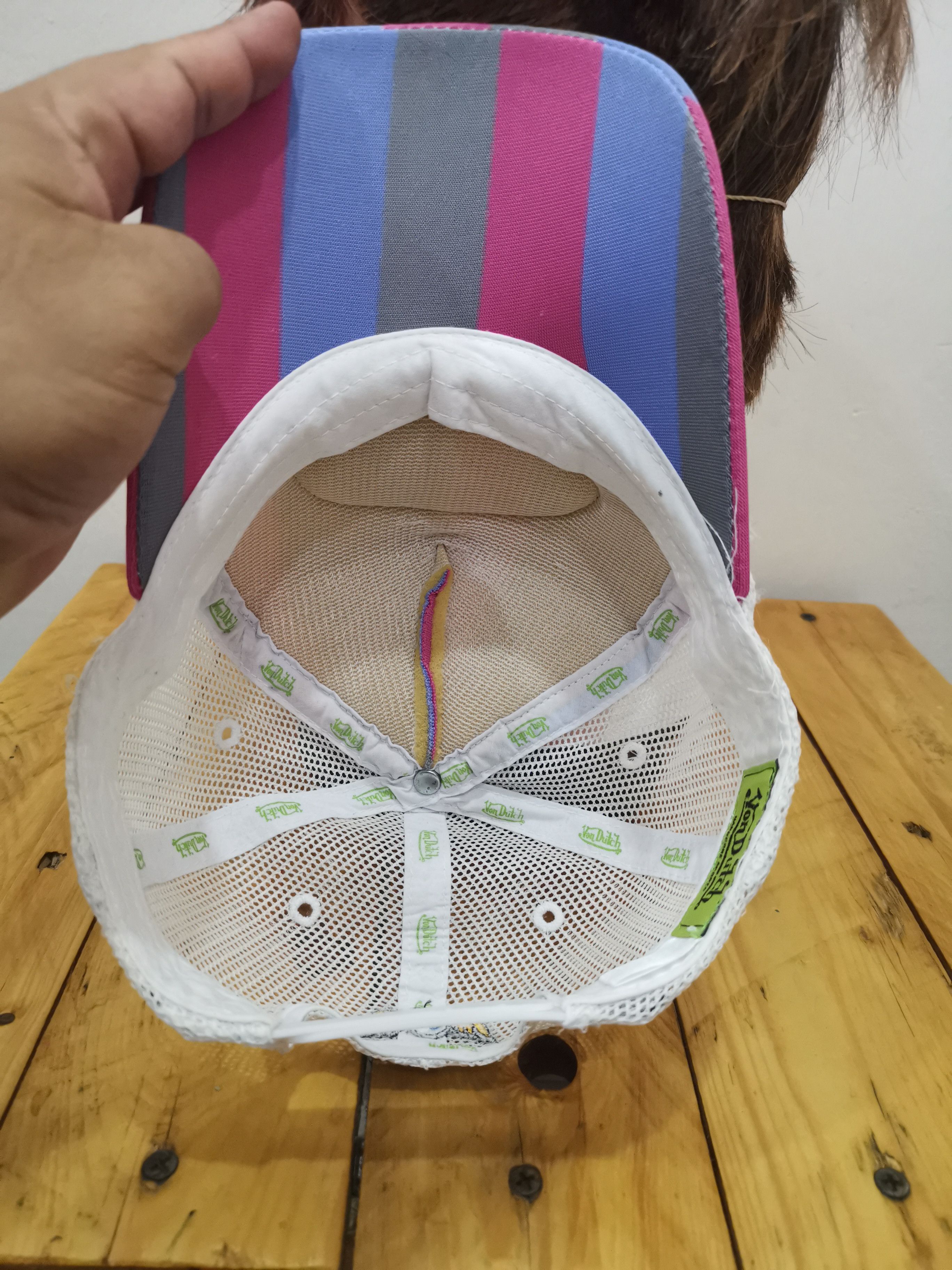 Von Dutch Von Dutch Rainbow Colour Trucker Size ONE SIZE - 7 Thumbnail