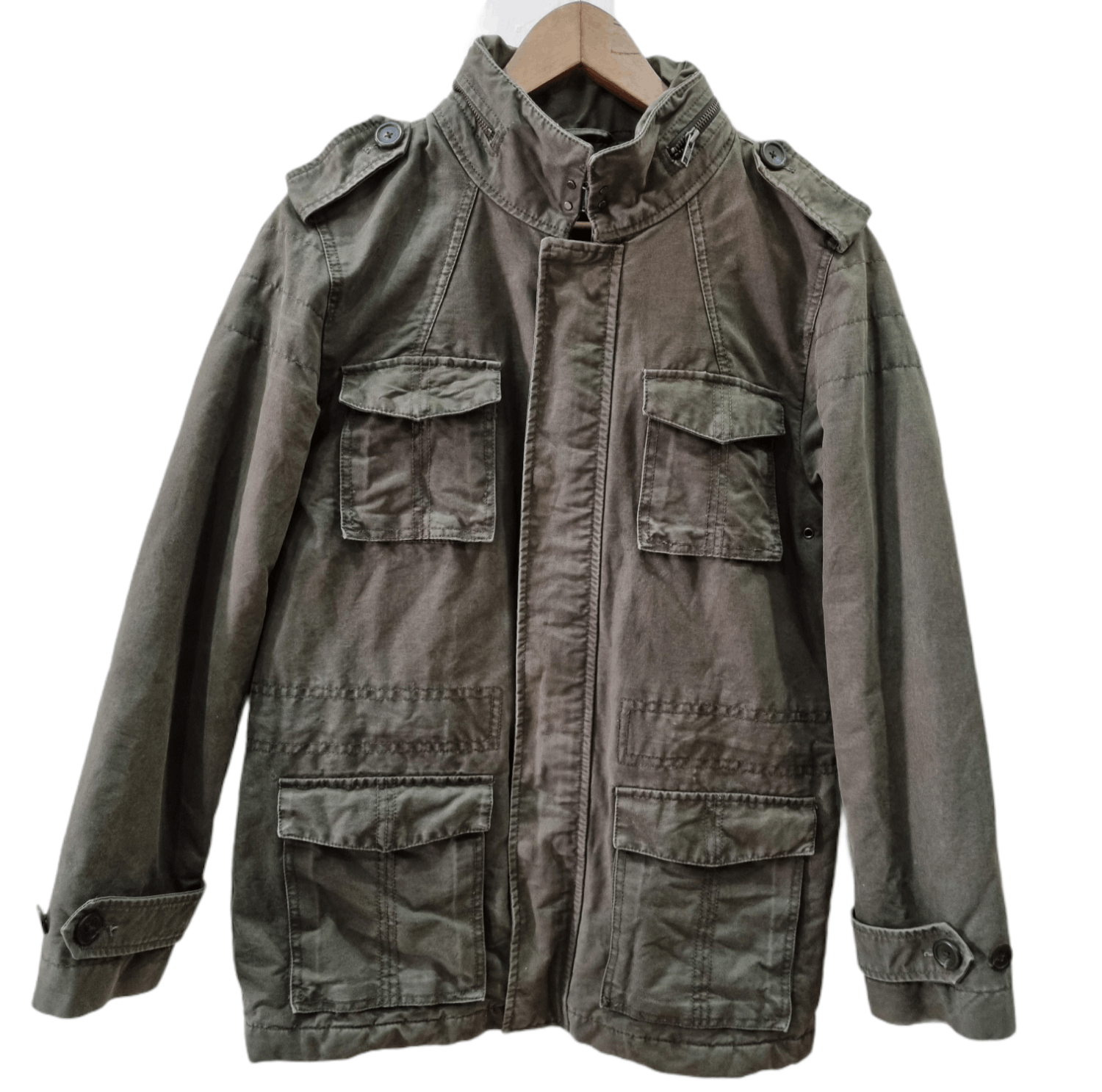 Gap 🔥September Deal🔥Gap Zipper Jacket Camo x Parkas Size US S / EU 44-46 / 1 - 1 Thumbnail