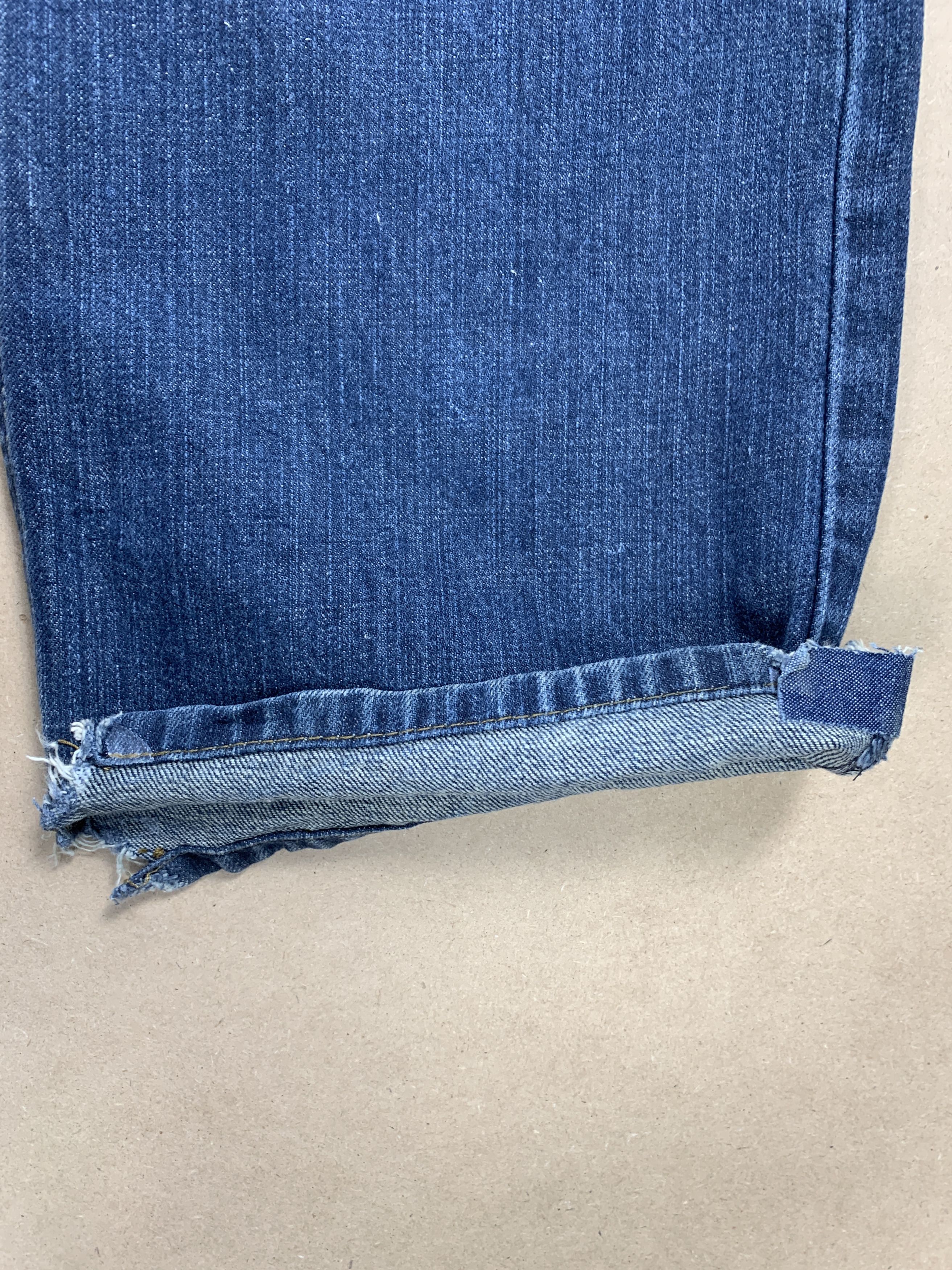 Levi's × Vintage Vintage Levis 569 Straight Cut Faded Blue Jeans Size US 34 / EU 50 - 6 Thumbnail