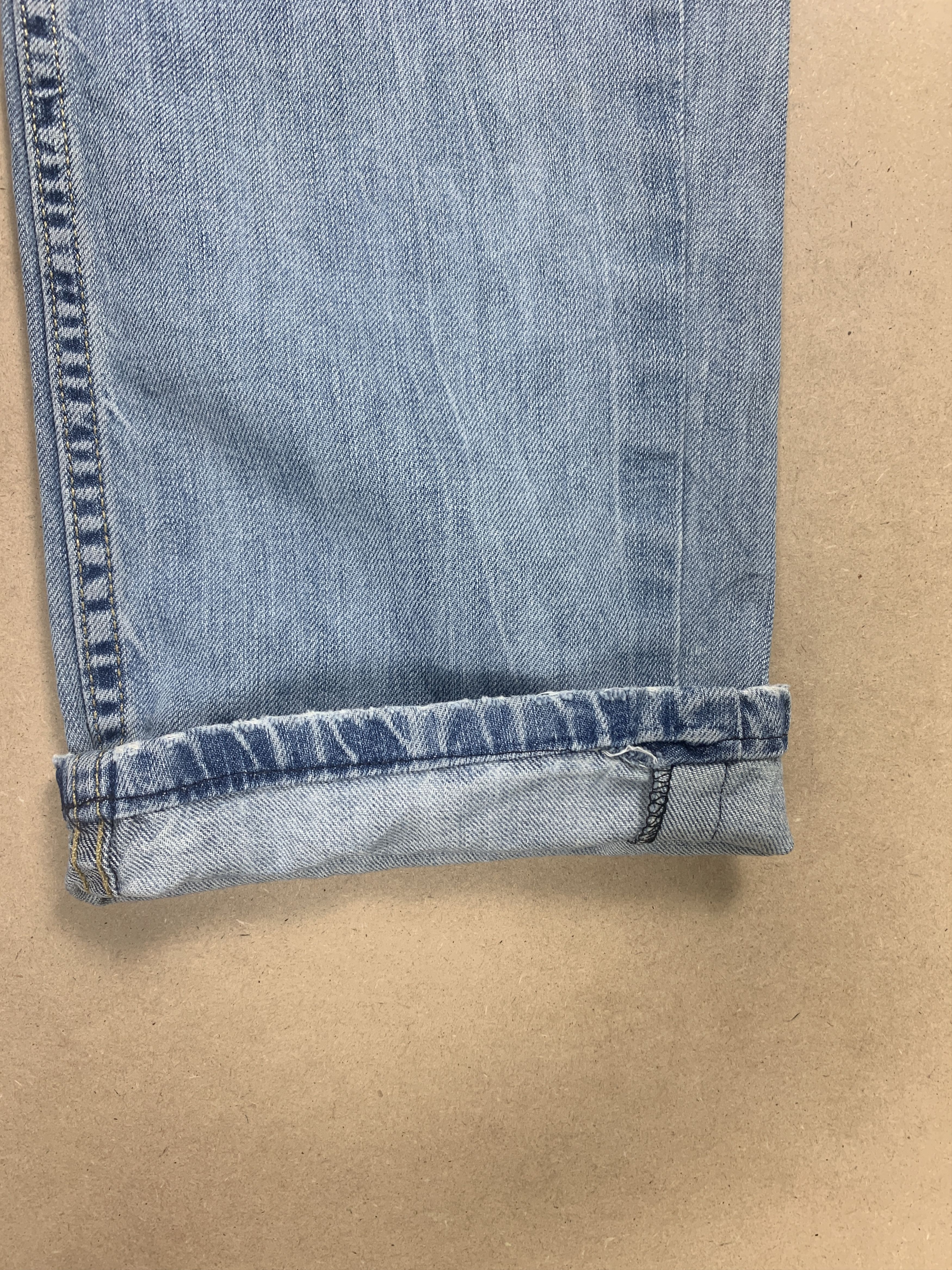 Levi's × Vintage Vintage Levis 559 Straight Cut Faded Light Wash Jeans Size US 36 / EU 52 - 4 Thumbnail