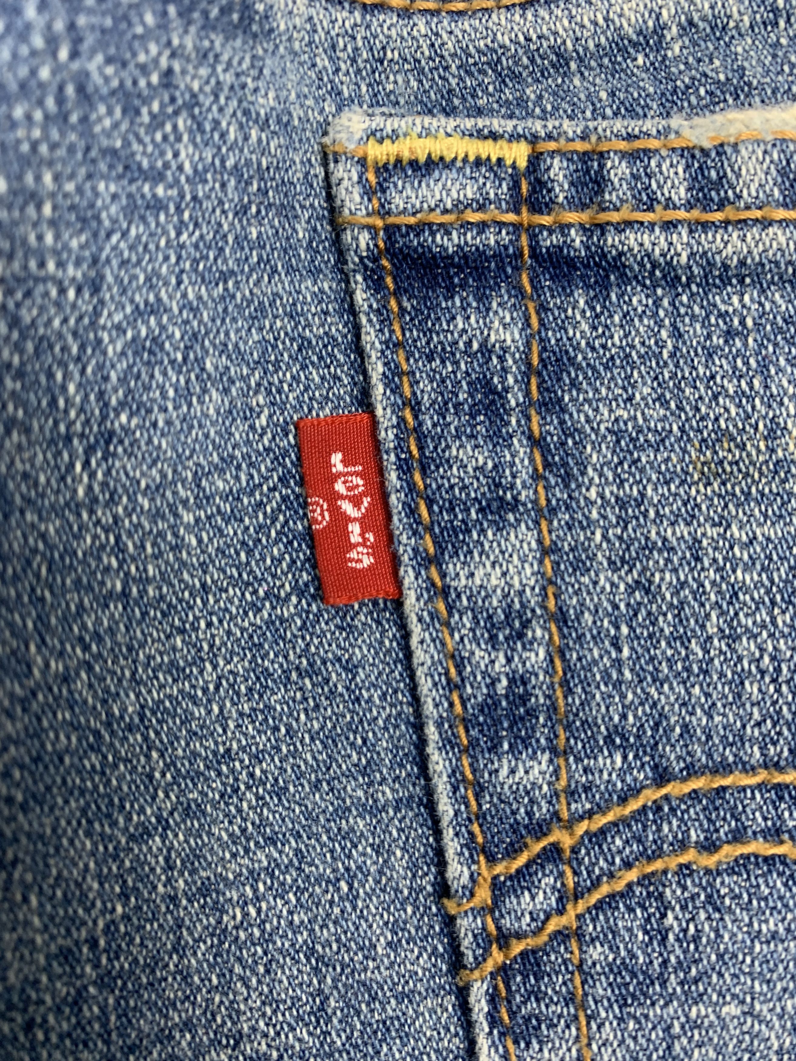 Levi's Vintage Levis 505 Straight Cut Distressed Faded Blue Jeans Size 30" / US 8 / IT 44 - 11 Thumbnail