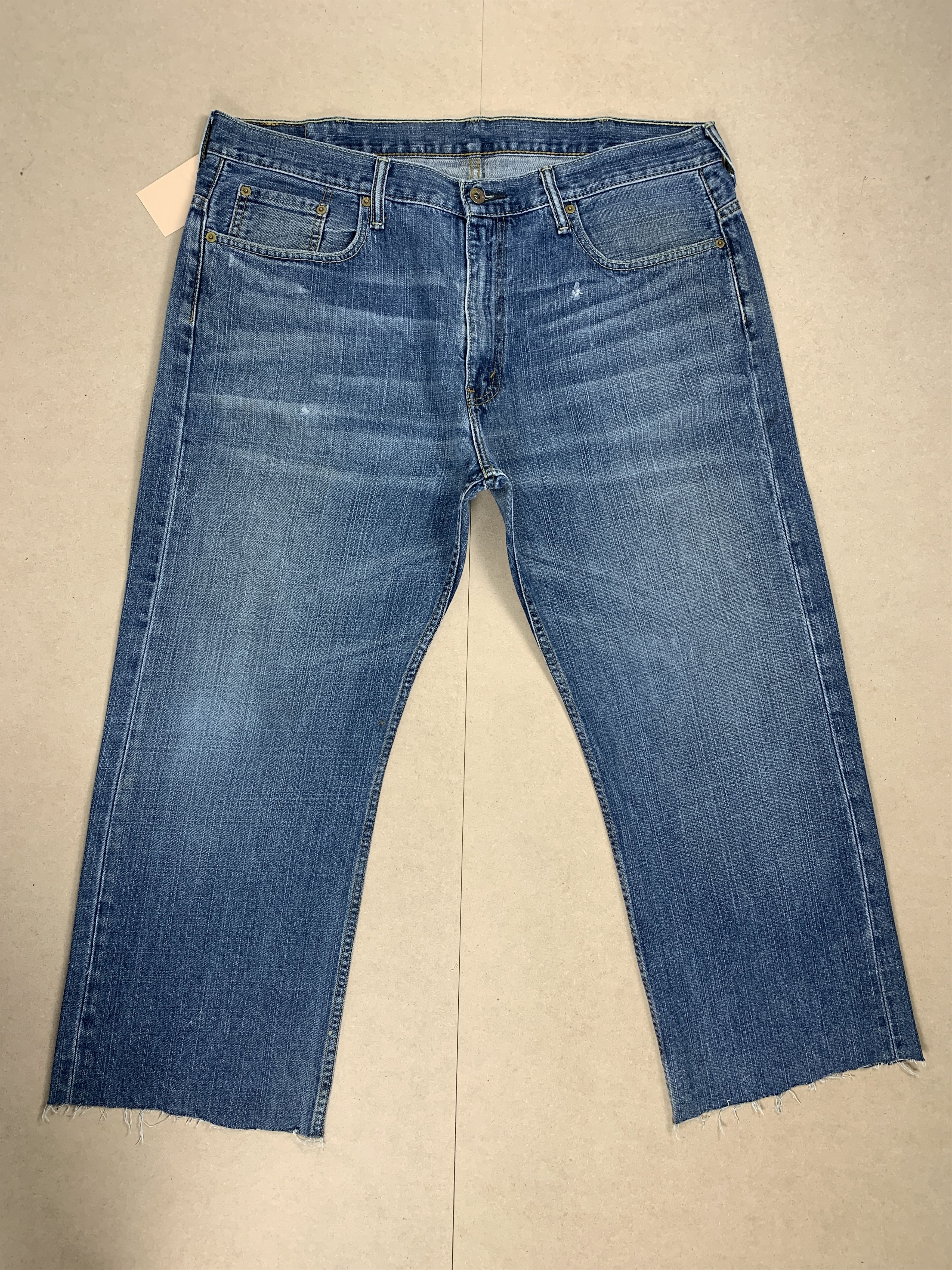 Levi's × Vintage Vintage Levis 569 Straight Cut Elter Faded Blue Jeans Size US 40 / EU 56 - 1 Thumbnail