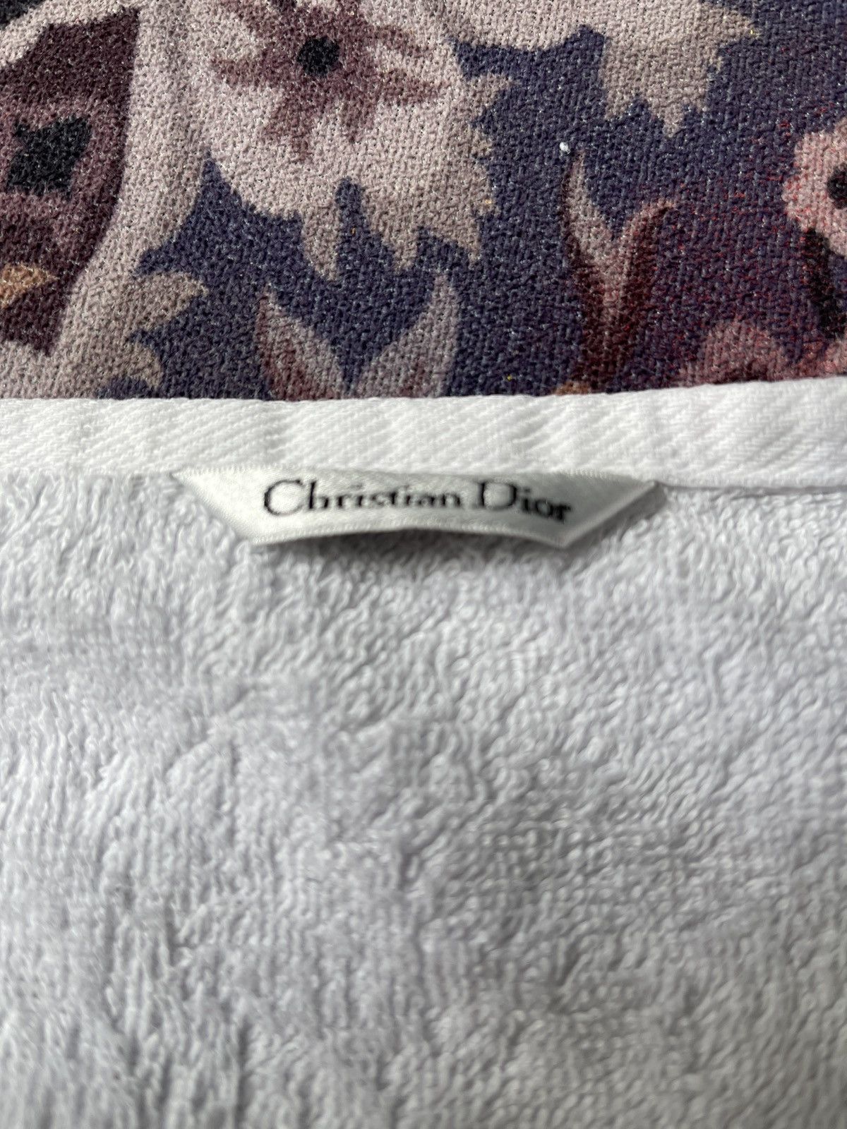 Christian Dior Monsieur VINTAGE CHRISTIAN DIOR HAND TOWEL VERY RARE Size ONE SIZE - 3 Thumbnail