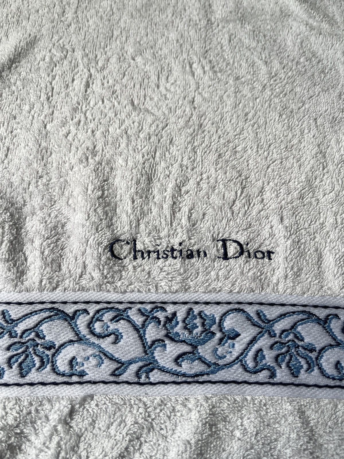 Christian Dior Monsieur VINTAGE CHRISTIAN DIOR HAND TOWEL VERY RARE Size ONE SIZE - 7 Thumbnail