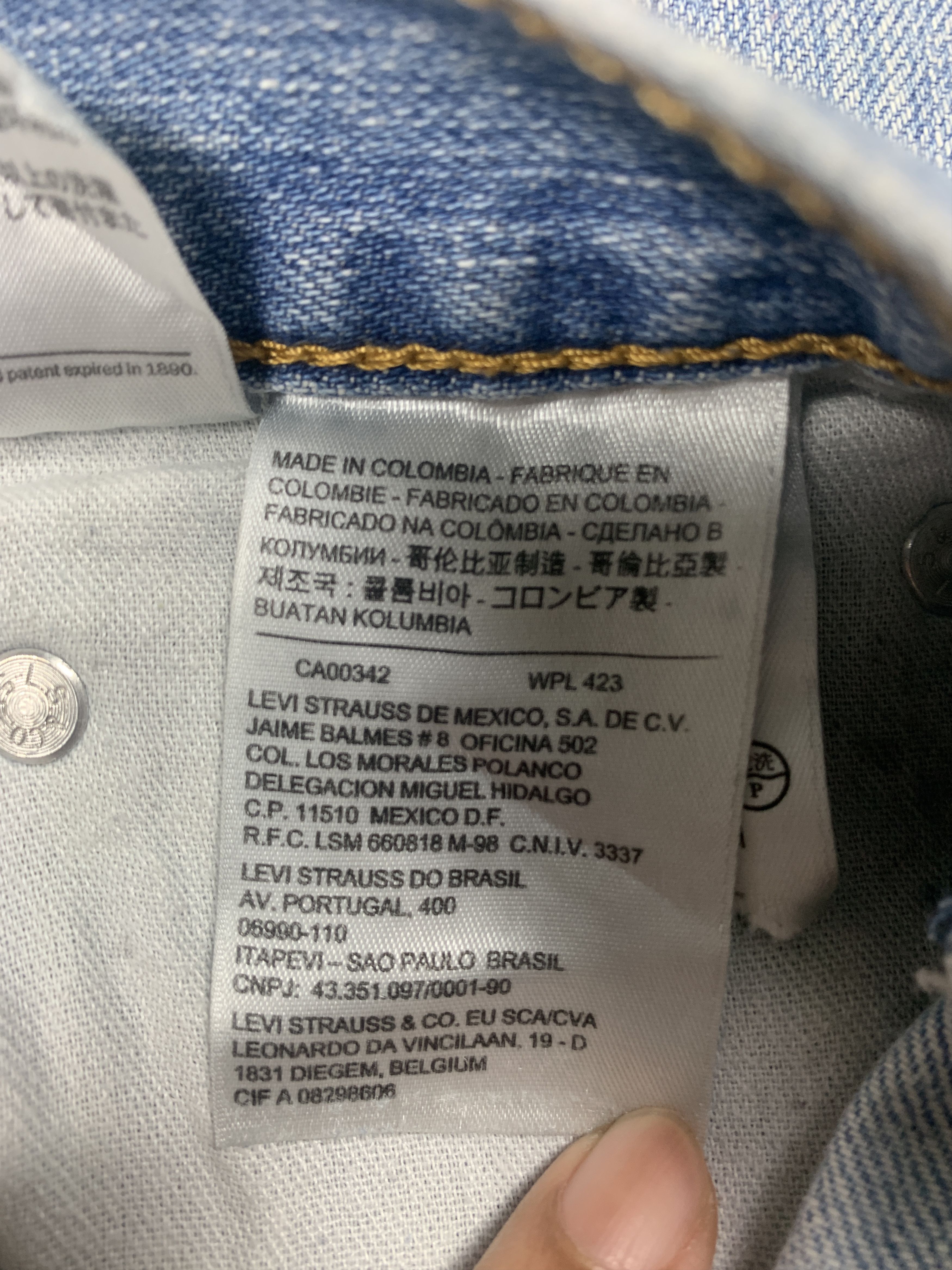 Levi's Vintage LEVIS 569 Vintage Blue Loose-Straight Jeans Size US 36 / EU 52 - 19 Thumbnail