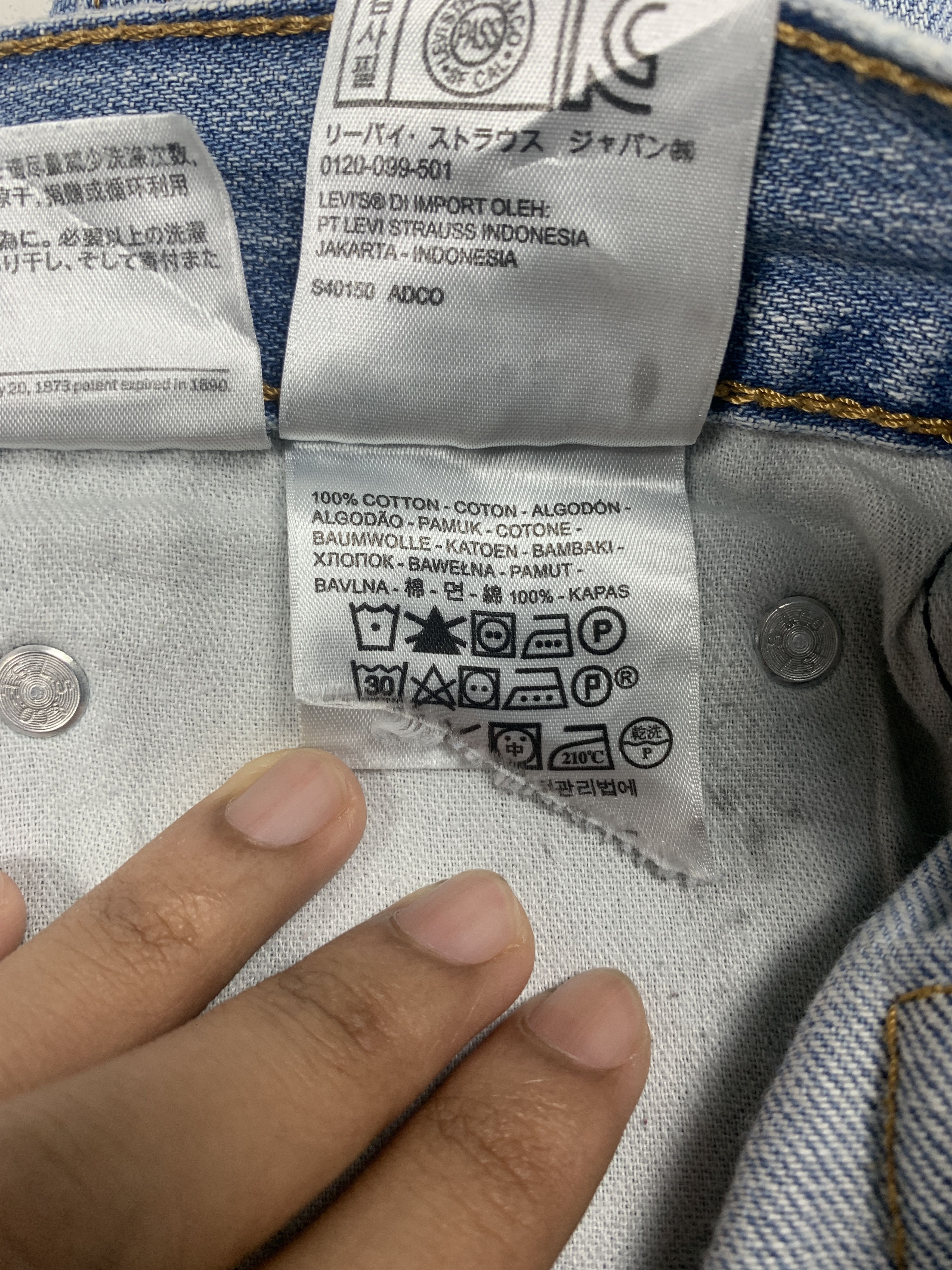 Levi's Vintage LEVIS 569 Vintage Blue Loose-Straight Jeans Size US 36 / EU 52 - 22 Thumbnail