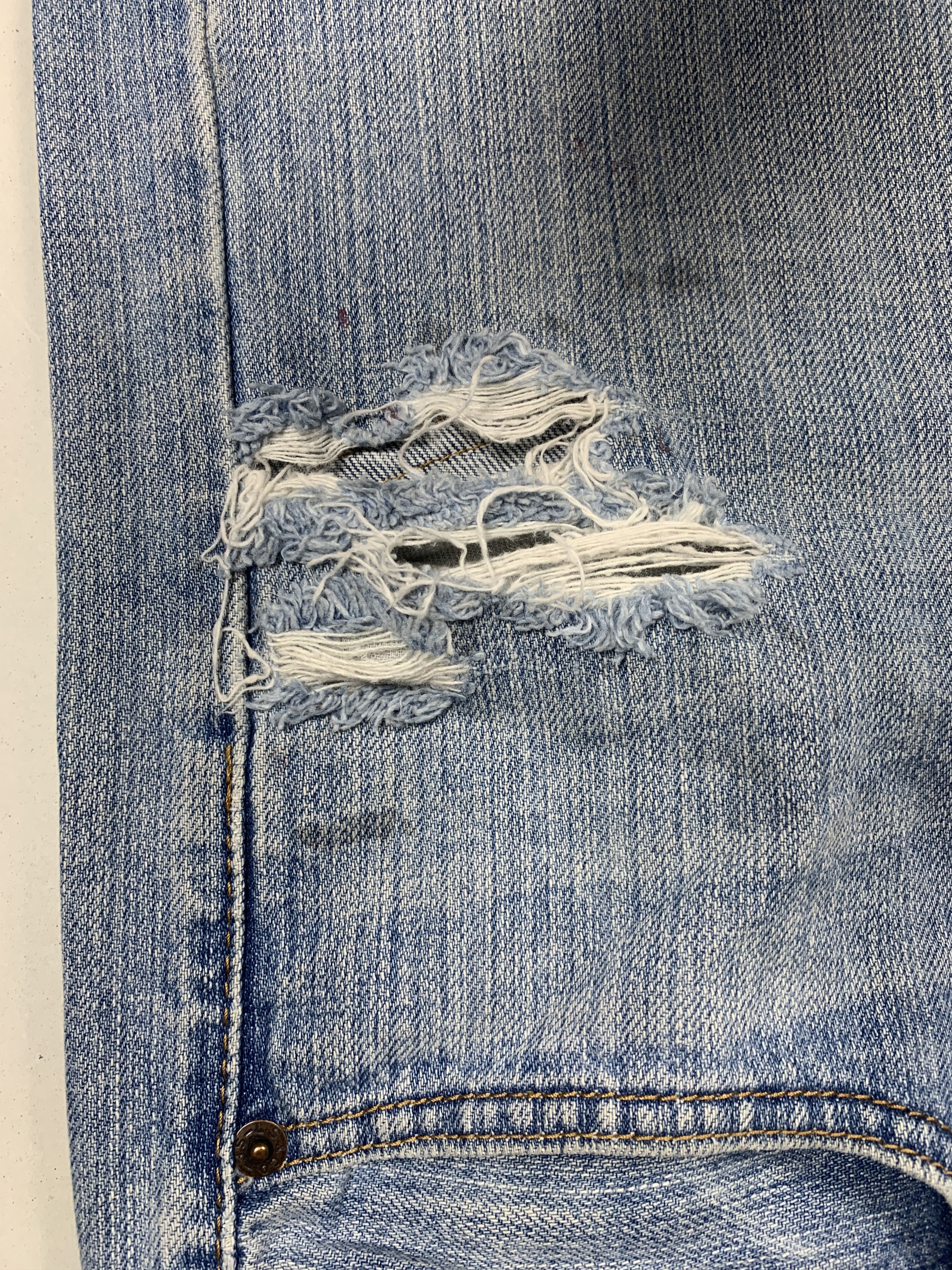 Levi's Vintage LEVIS 569 Vintage Blue Loose-Straight Jeans Size US 36 / EU 52 - 12 Thumbnail