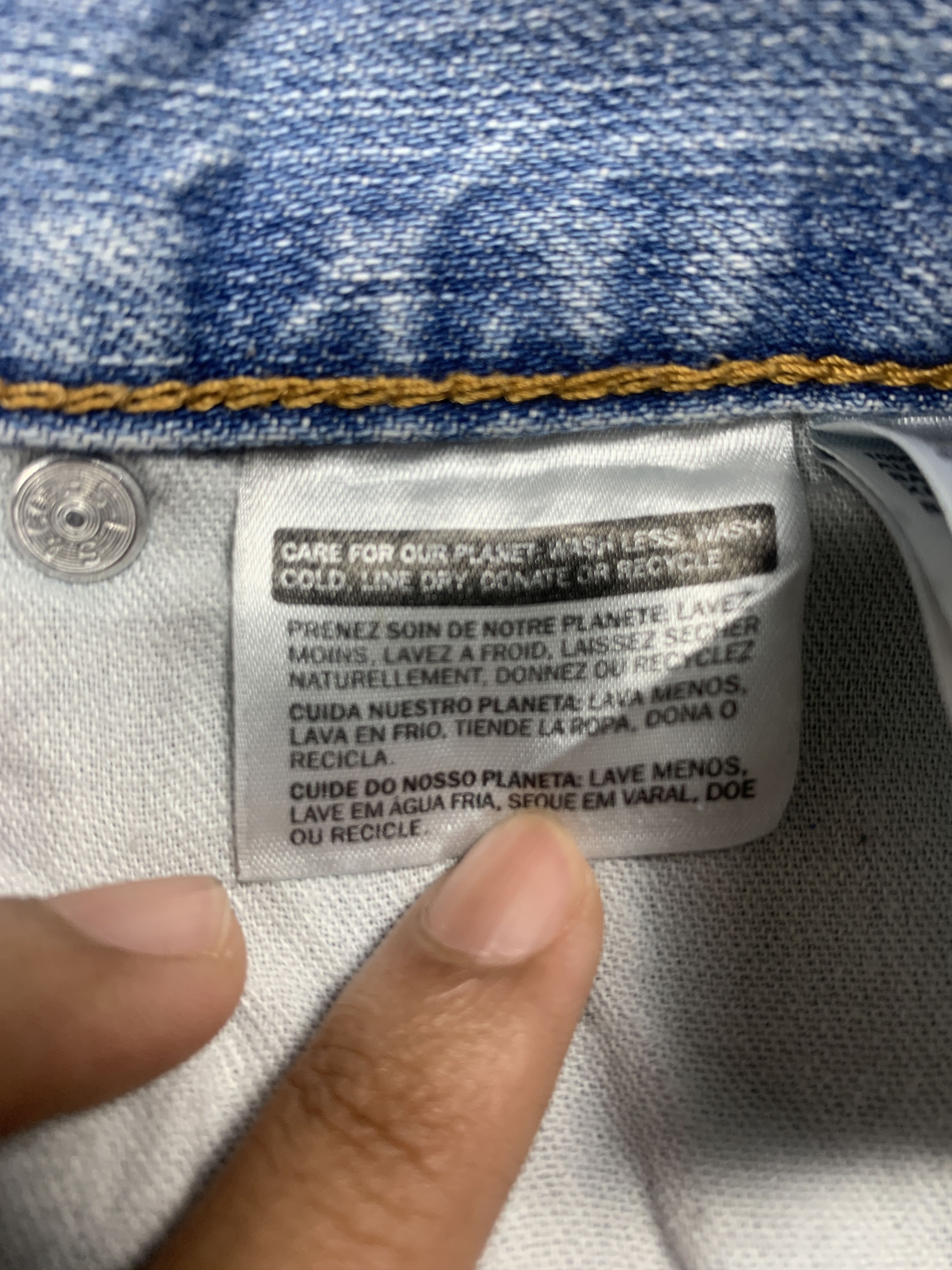 Levi's Vintage LEVIS 569 Vintage Blue Loose-Straight Jeans Size US 36 / EU 52 - 9 Thumbnail