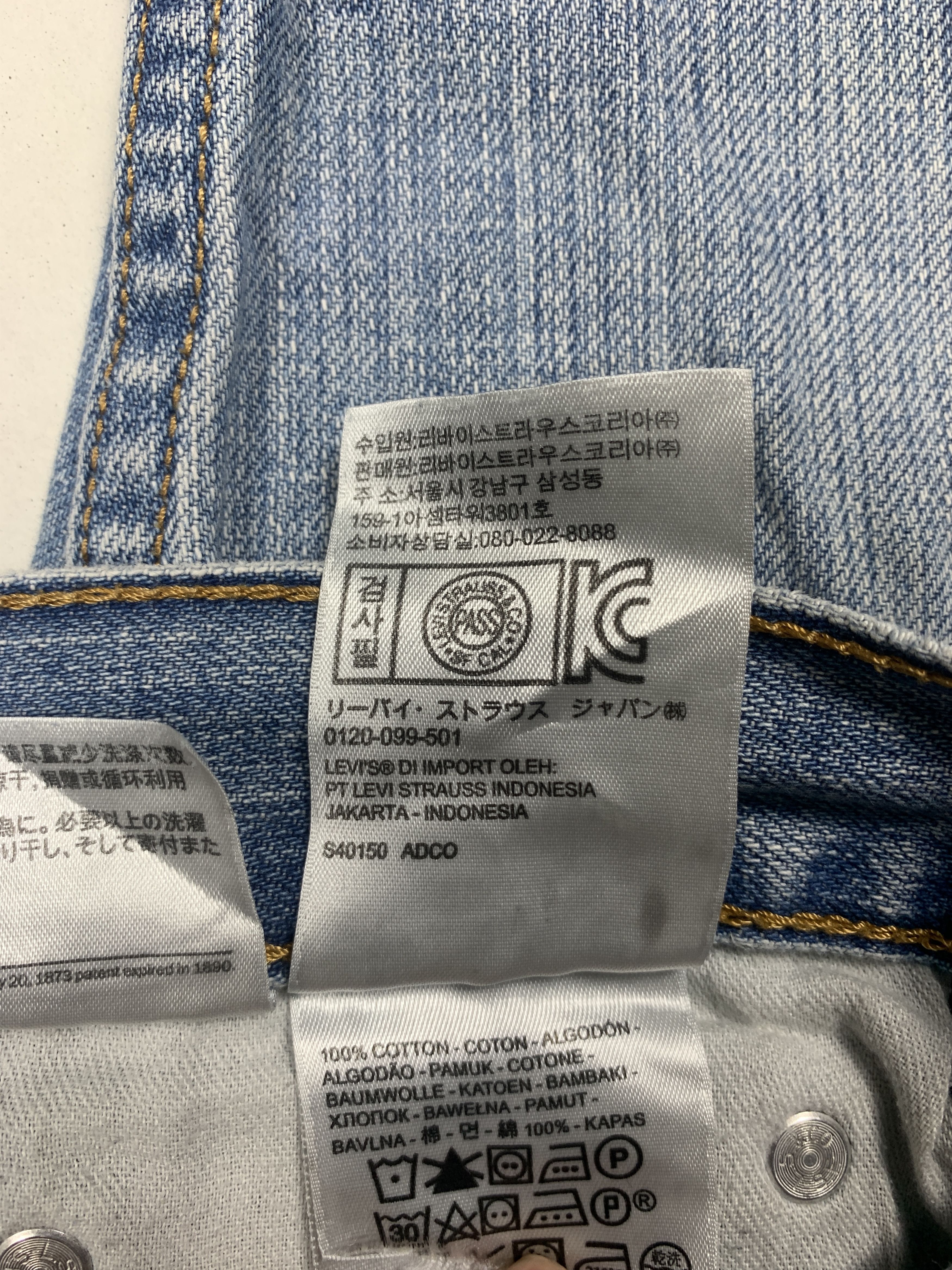 Levi's Vintage LEVIS 569 Vintage Blue Loose-Straight Jeans Size US 36 / EU 52 - 21 Thumbnail