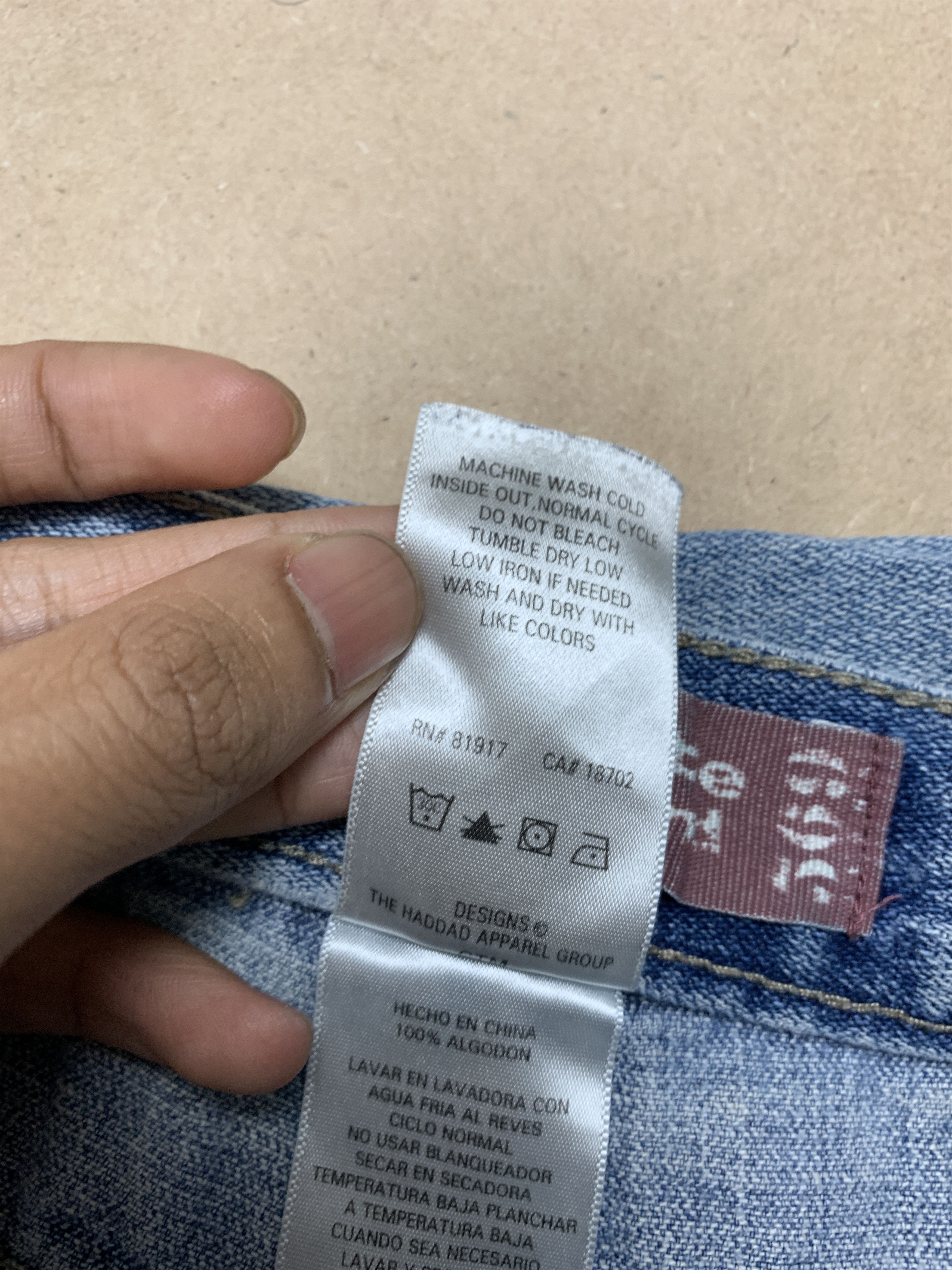 Levi's × Vintage Vintage Levis 569 Straight Cut Faded Light Wash Jeans Size US 28 / EU 44 - 12 Thumbnail