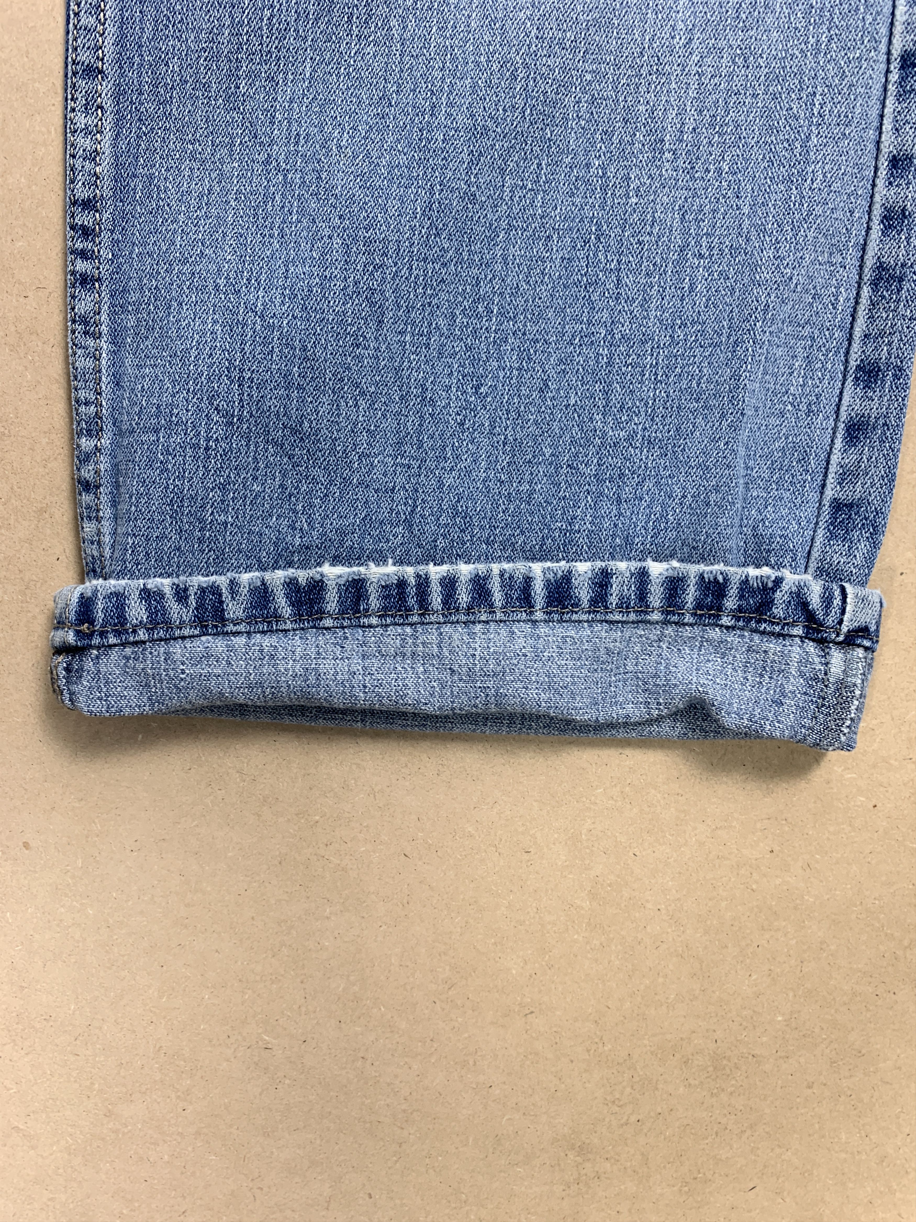 Levi's × Vintage Vintage Levis 569 Straight Cut Faded Light Wash Jeans Size US 28 / EU 44 - 6 Thumbnail