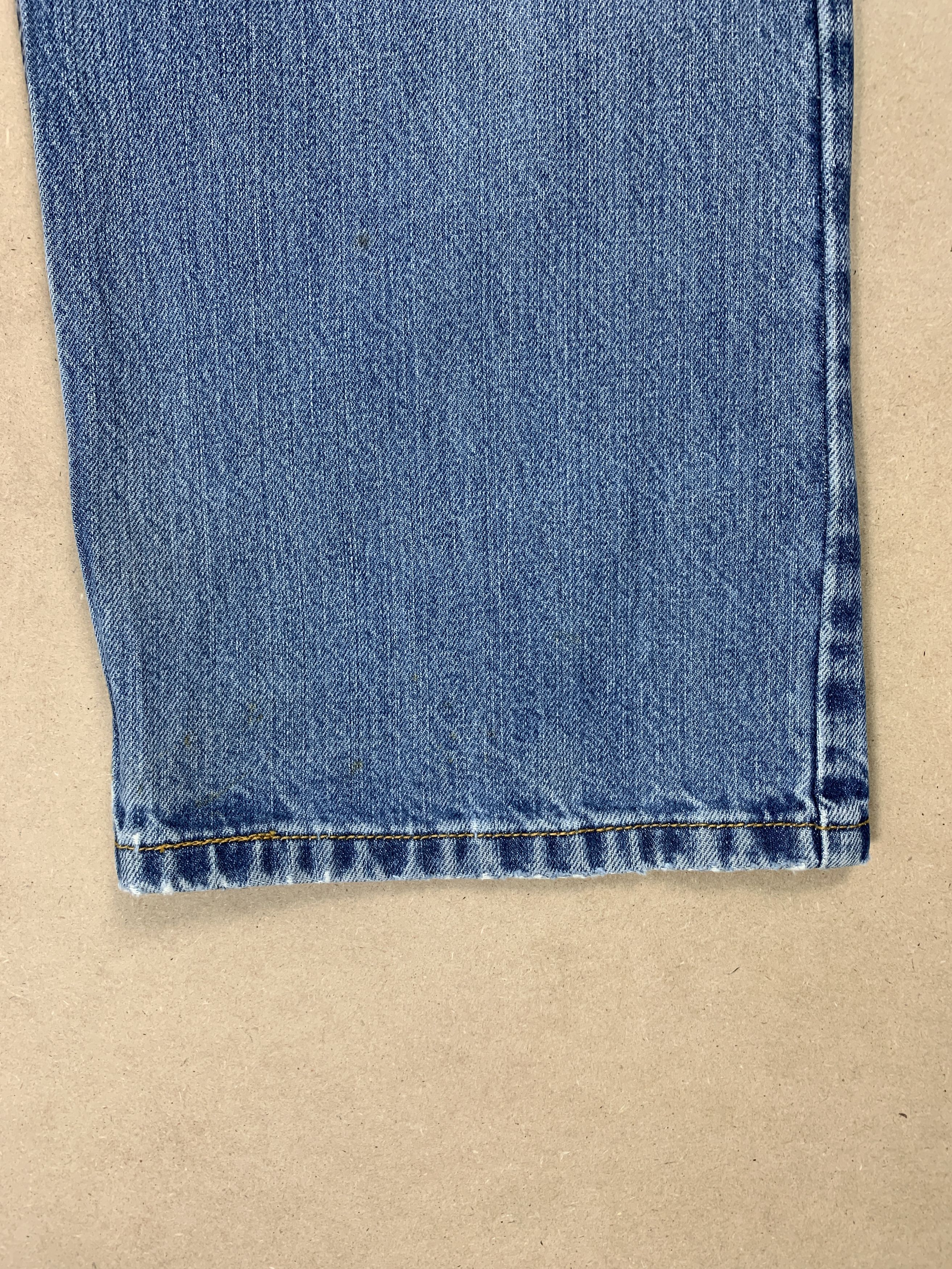Levi's Vintage Levis 529 Straight Cut Distressed Jeans P0359 Size US 34 / EU 50 - 6 Thumbnail