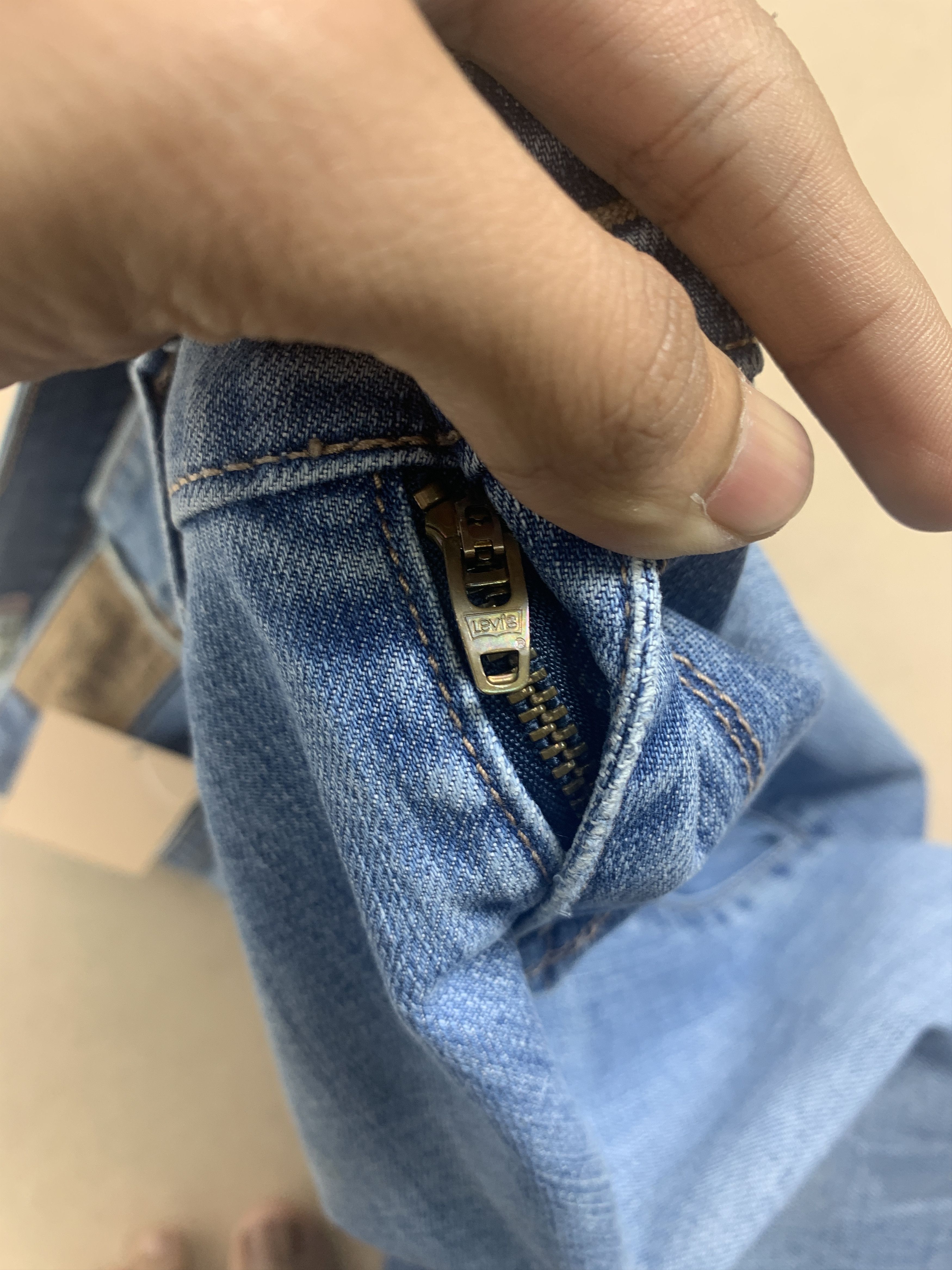 Levi's Vintage Levis 515 Flared Boot Cut Faded Blue Jeans Size 27" / US 4 / IT 40 - 15 Thumbnail