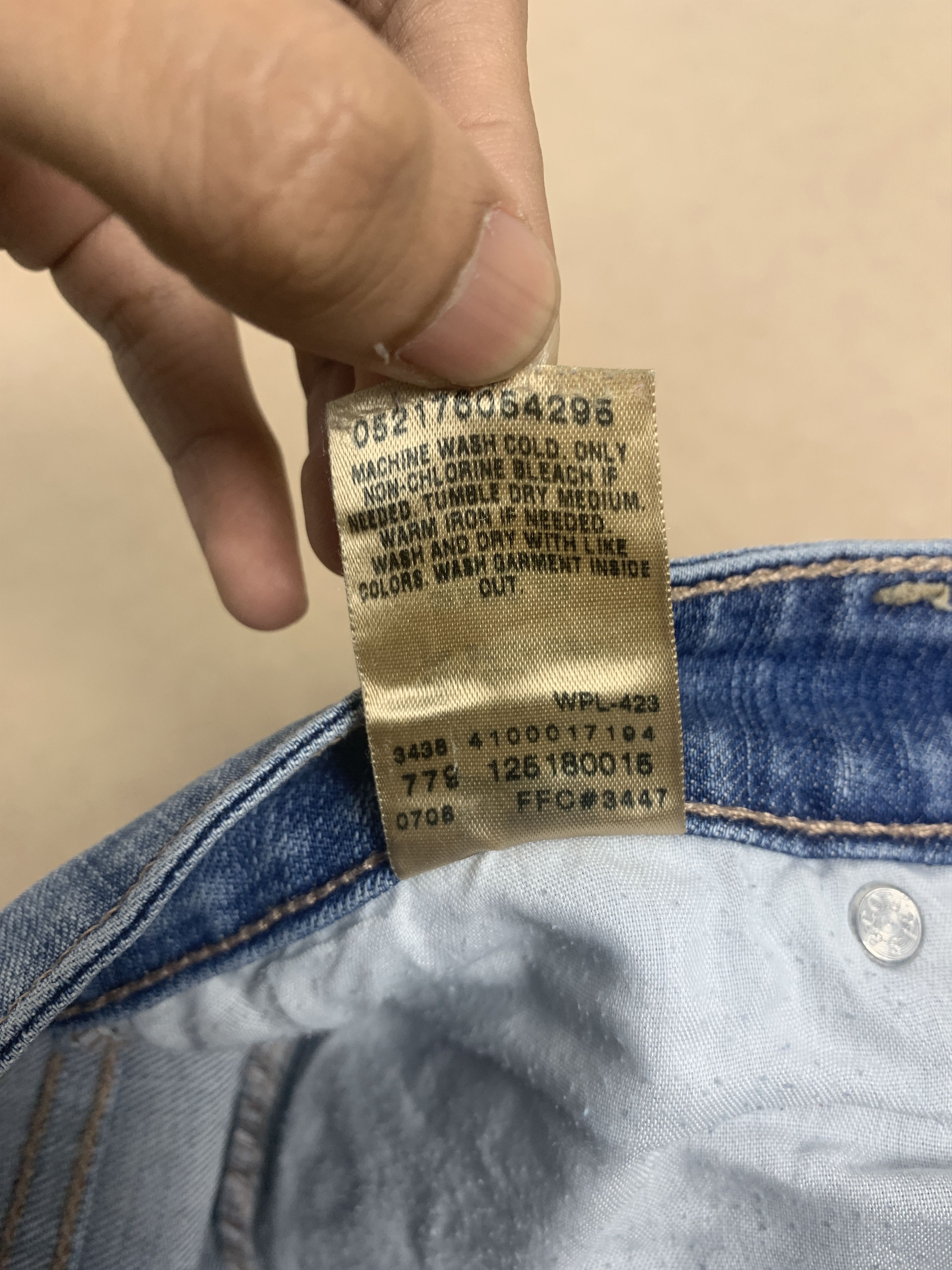 Levi's Vintage Levis 515 Flared Boot Cut Faded Blue Jeans Size 27" / US 4 / IT 40 - 12 Thumbnail