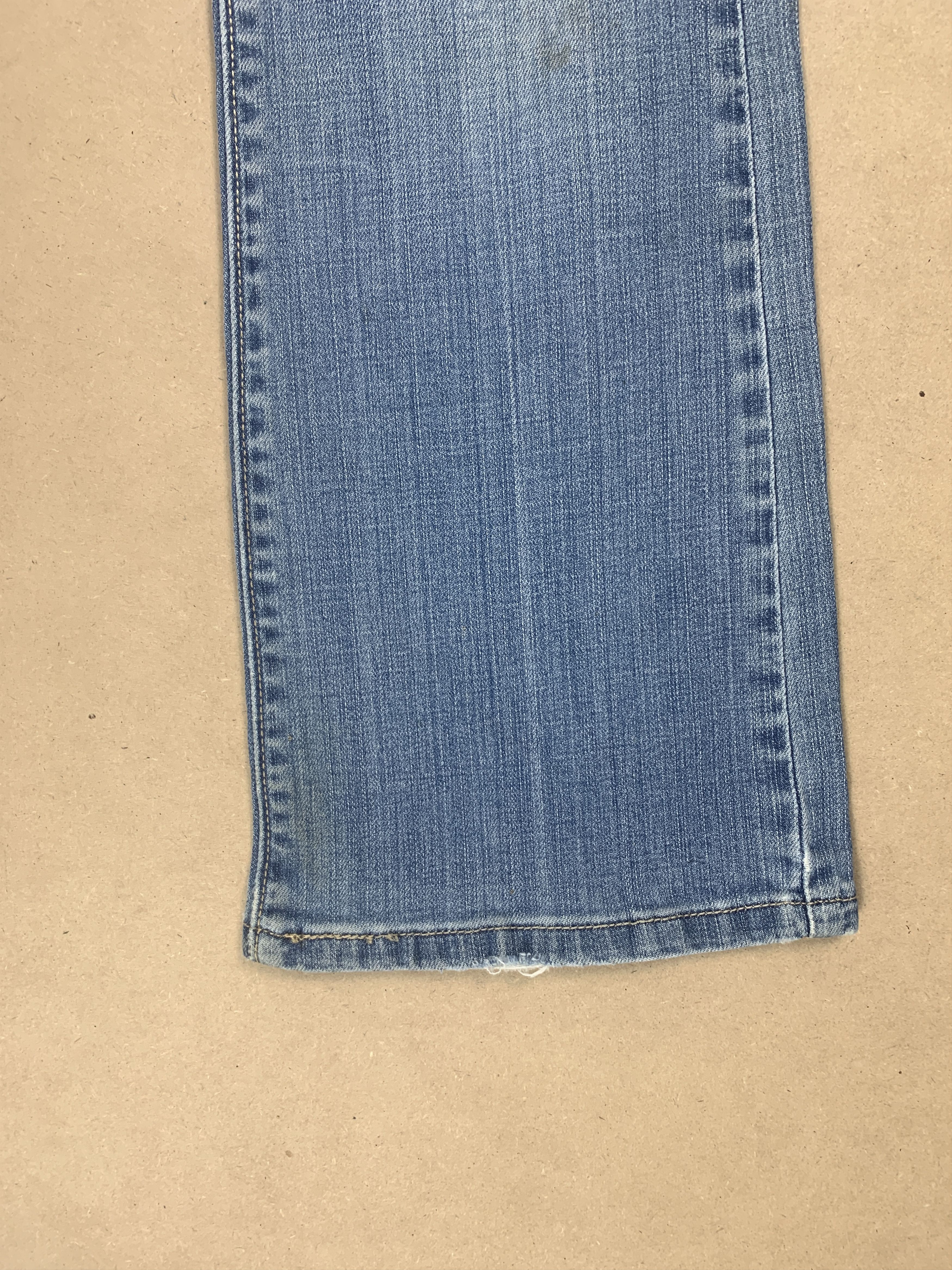 Levi's Vintage Levis 515 Flared Boot Cut Faded Blue Jeans Size 27" / US 4 / IT 40 - 3 Thumbnail