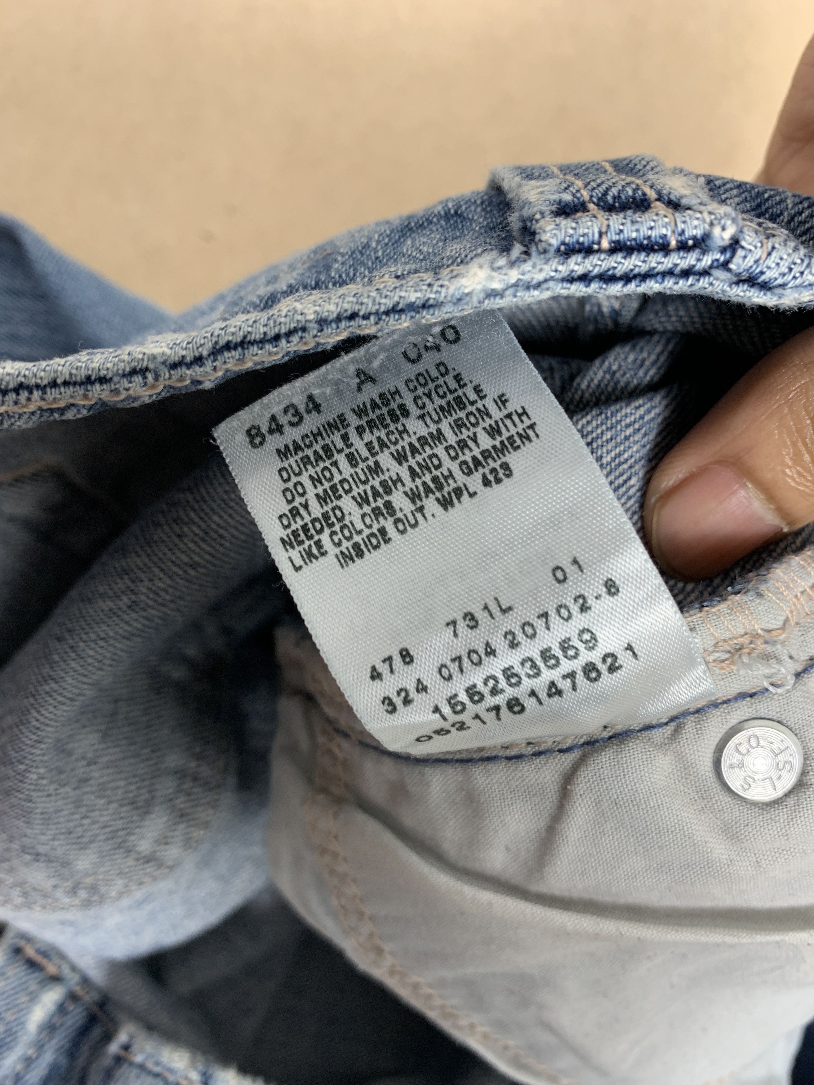 Levi's × Vintage Vintage Levis 525 Flared Boot Cut Faded Mid Wash Jeans Size 32" / US 10 / IT 46 - 12 Thumbnail