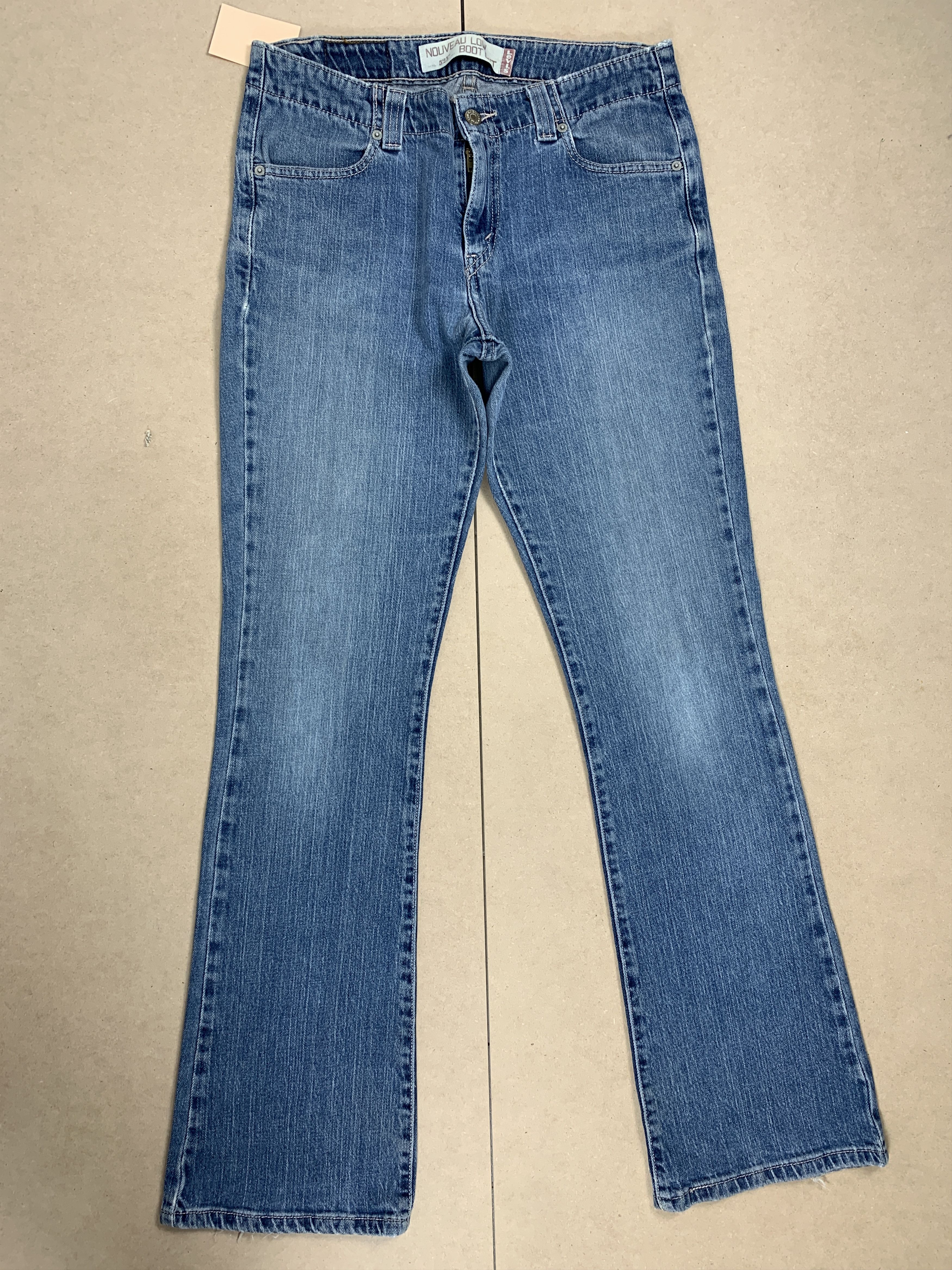 Levi's × Vintage Vintage Levis 525 Flared Boot Cut Faded Mid Wash Jeans Size 32" / US 10 / IT 46 - 1 Thumbnail
