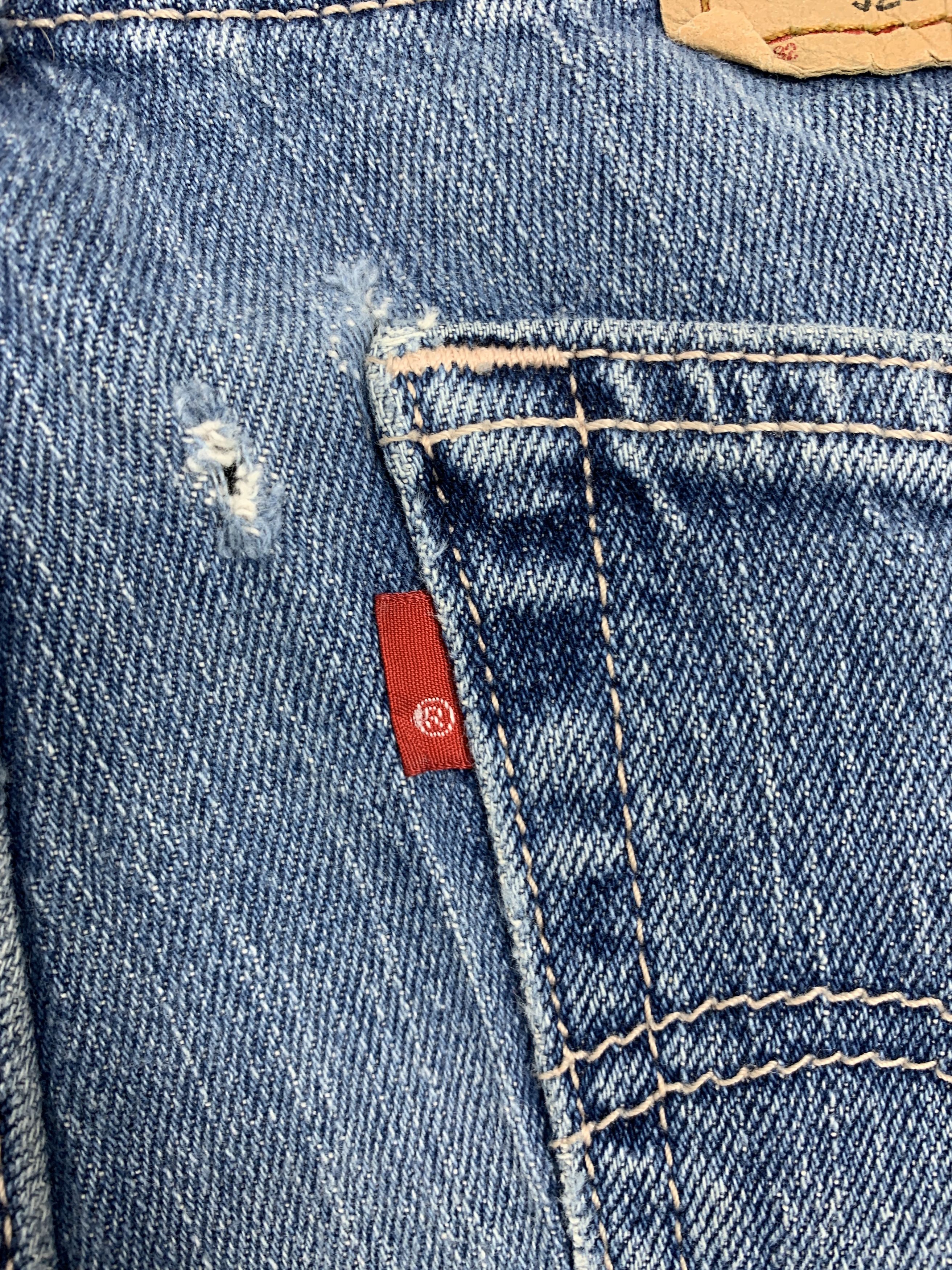 Levi's × Vintage Vintage Levis 525 Flared Boot Cut Faded Mid Wash Jeans Size 32" / US 10 / IT 46 - 9 Thumbnail