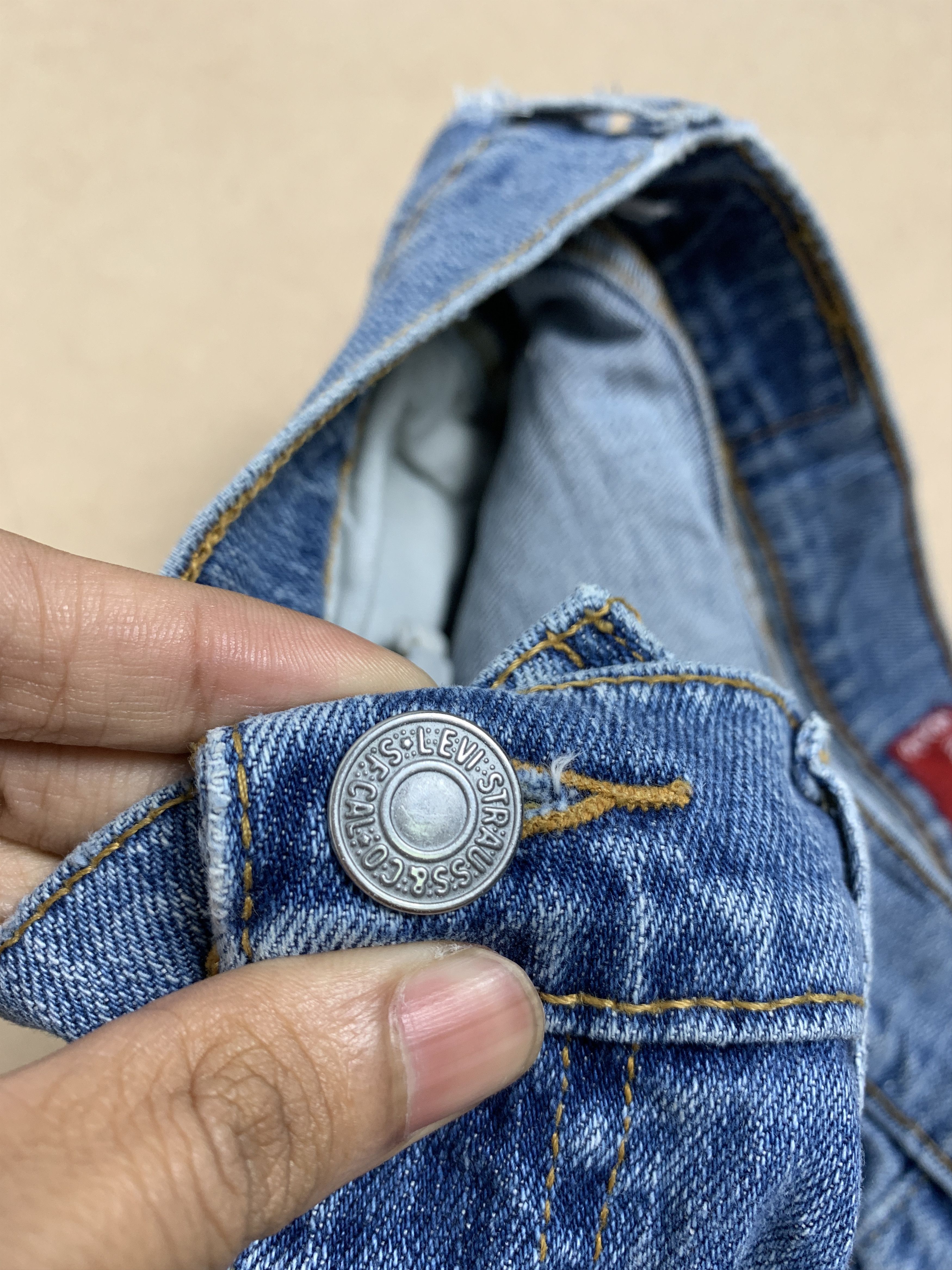 Levi's Vintage Levis' 515 Flared Bootcut Distressed Jeans P0121 Size US 30 / EU 46 - 12 Thumbnail
