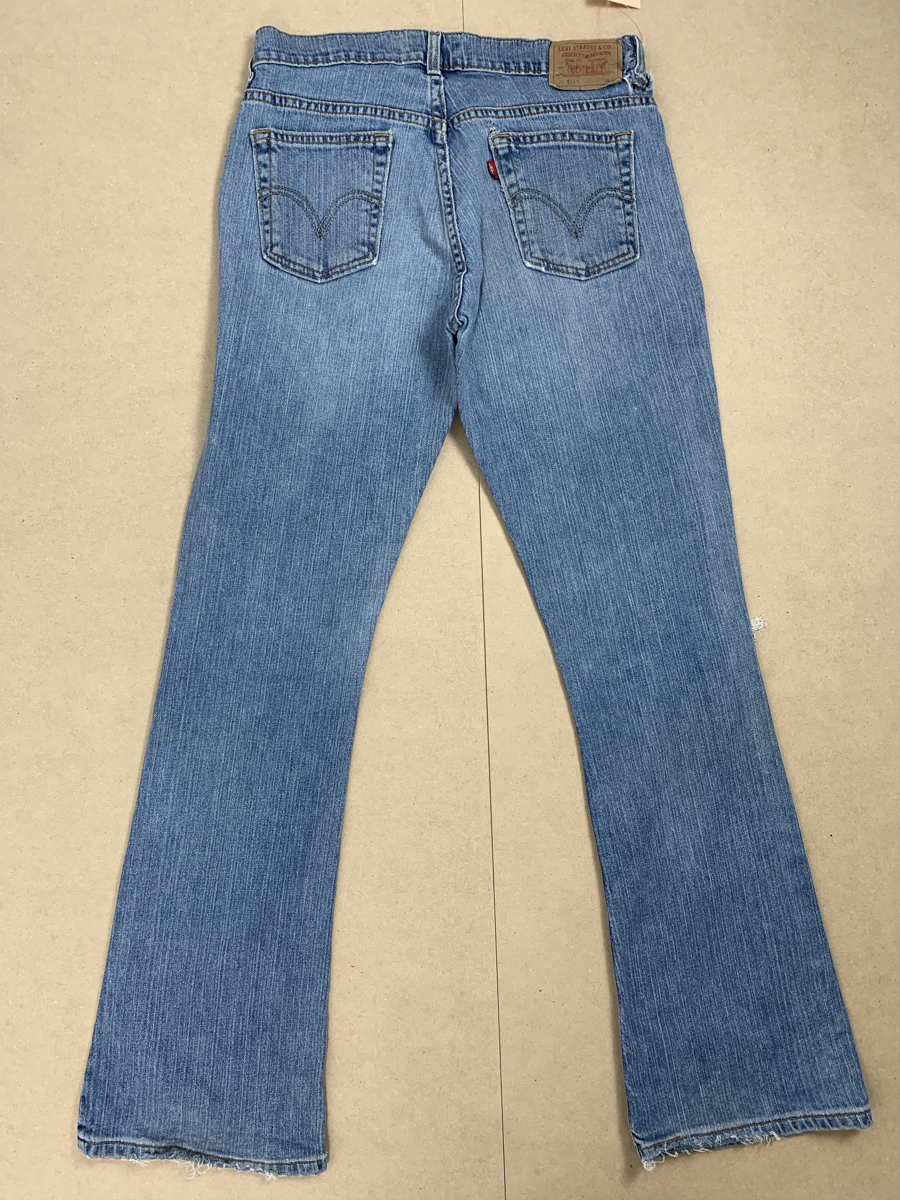 Levi's Vintage Levis' 515 Flared Bootcut Distressed Jeans P0121 Size US 30 / EU 46 - 5 Thumbnail