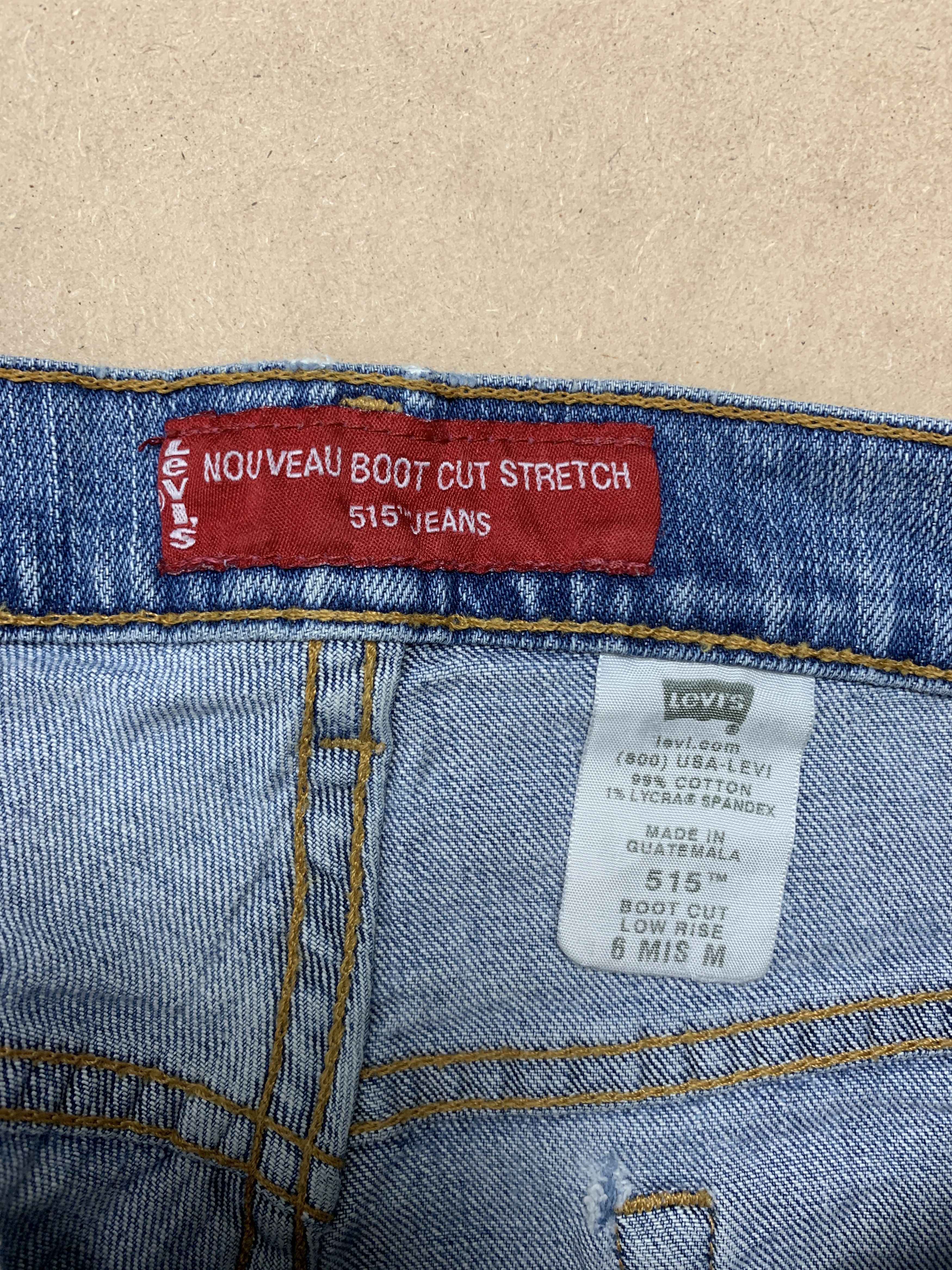 Levi's Vintage Levis' 515 Flared Bootcut Distressed Jeans P0121 Size US 30 / EU 46 - 9 Thumbnail