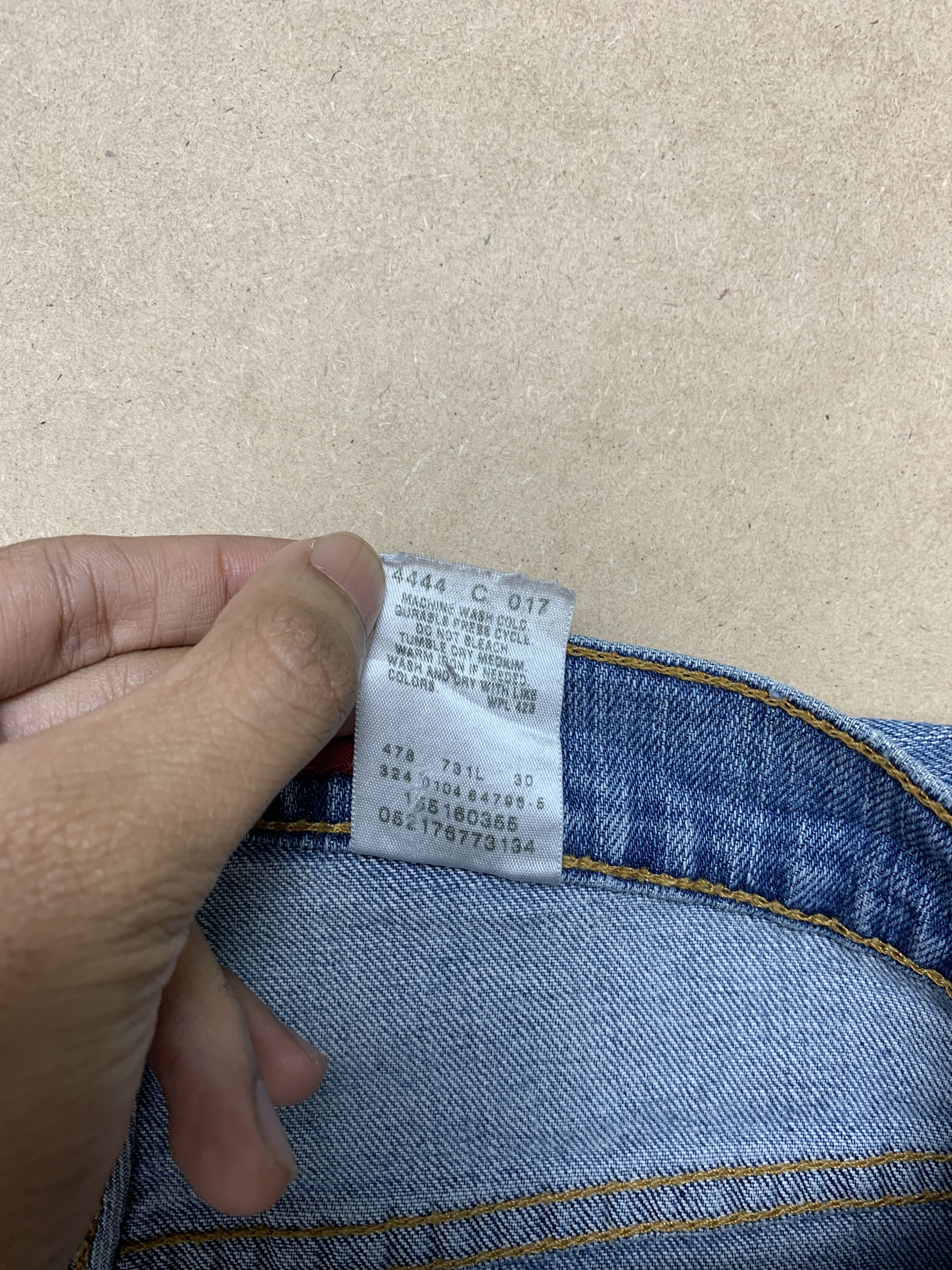 Levi's Vintage Levis' 515 Flared Bootcut Distressed Jeans P0121 Size US 30 / EU 46 - 10 Thumbnail