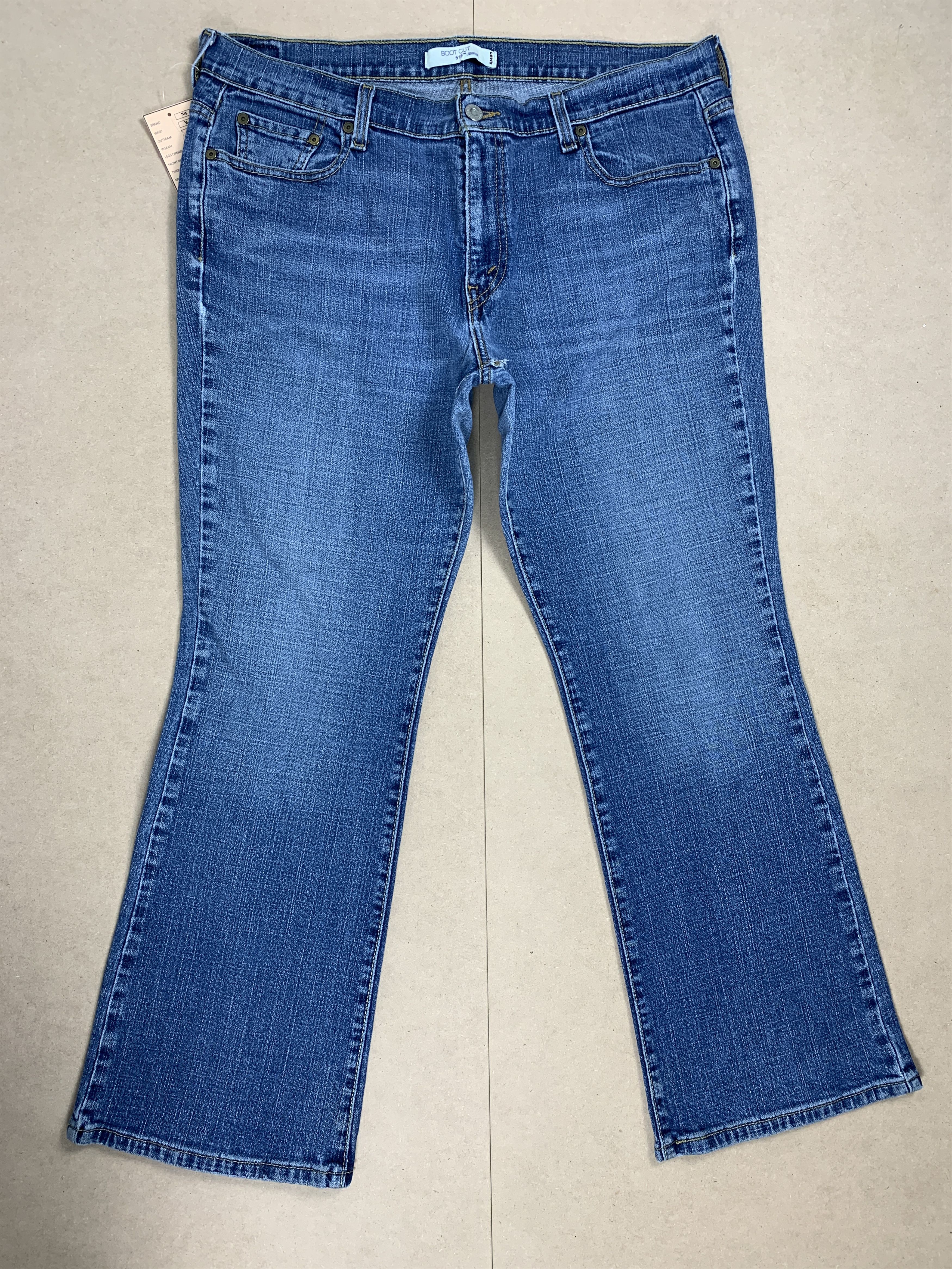 Levi's Vintage Levis 515 Boot Cut Faded Blue Jeans Size 36" / US 14 / IT 50 - 1 Thumbnail