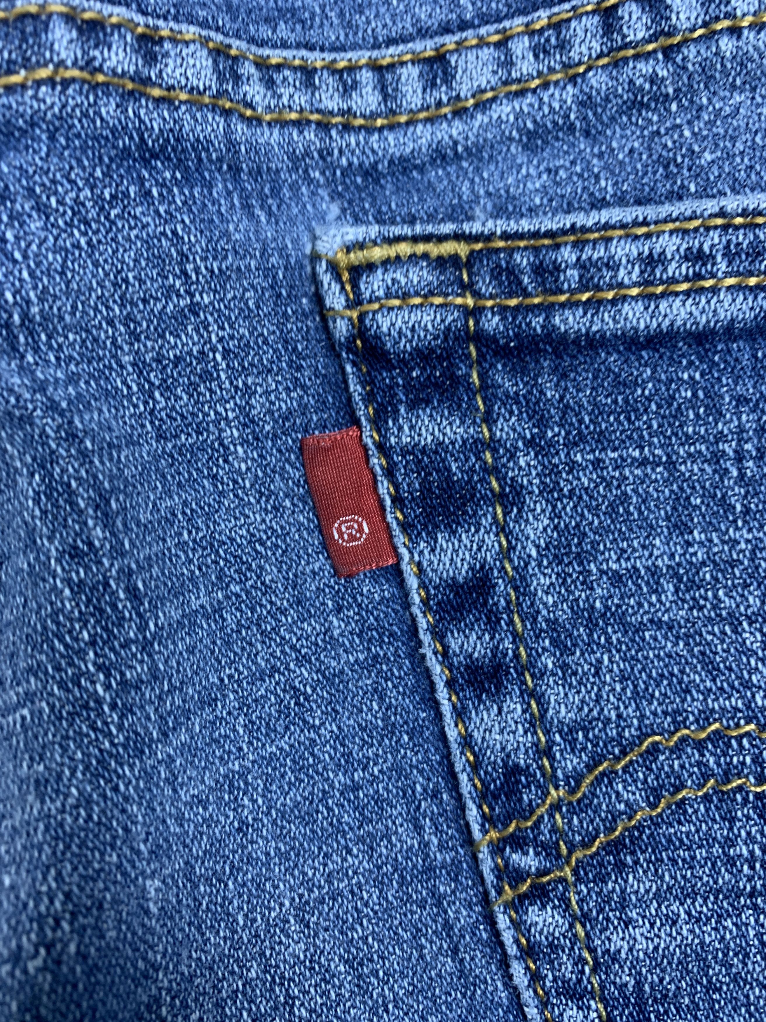 Levi's Vintage Levis 515 Boot Cut Faded Blue Jeans Size 36" / US 14 / IT 50 - 8 Thumbnail