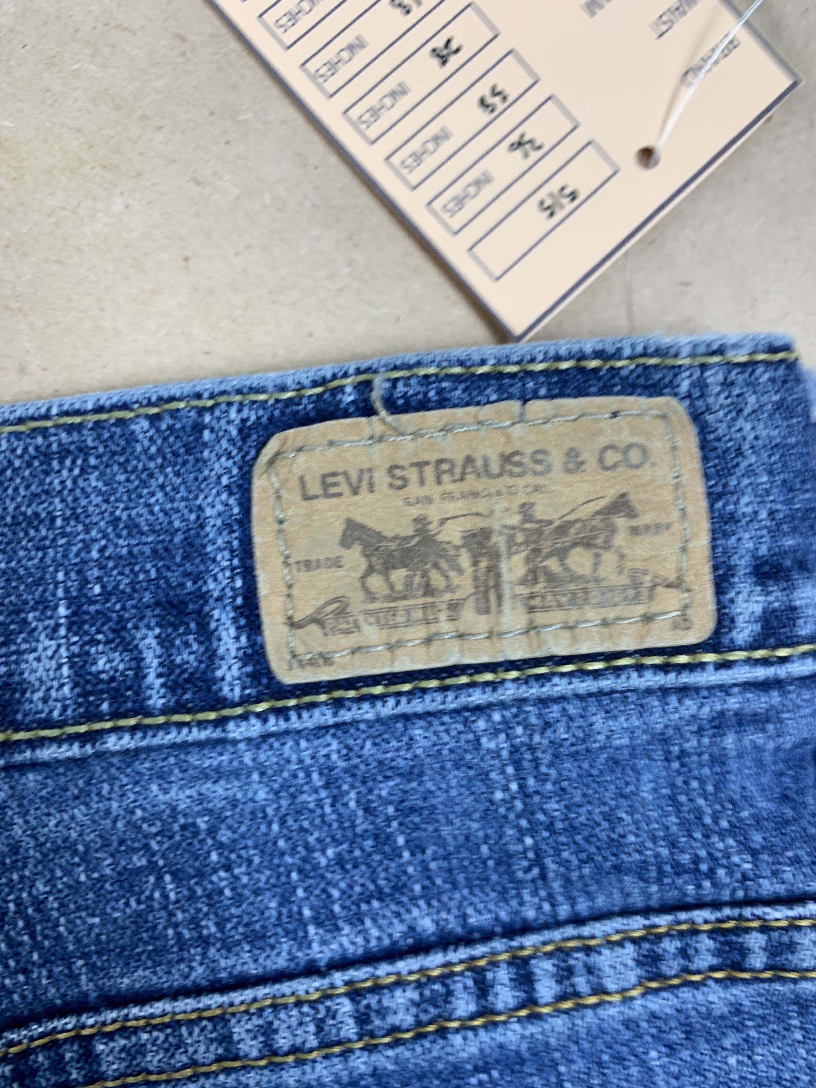Levi's Vintage Levis 515 Boot Cut Faded Blue Jeans Size 36" / US 14 / IT 50 - 7 Thumbnail