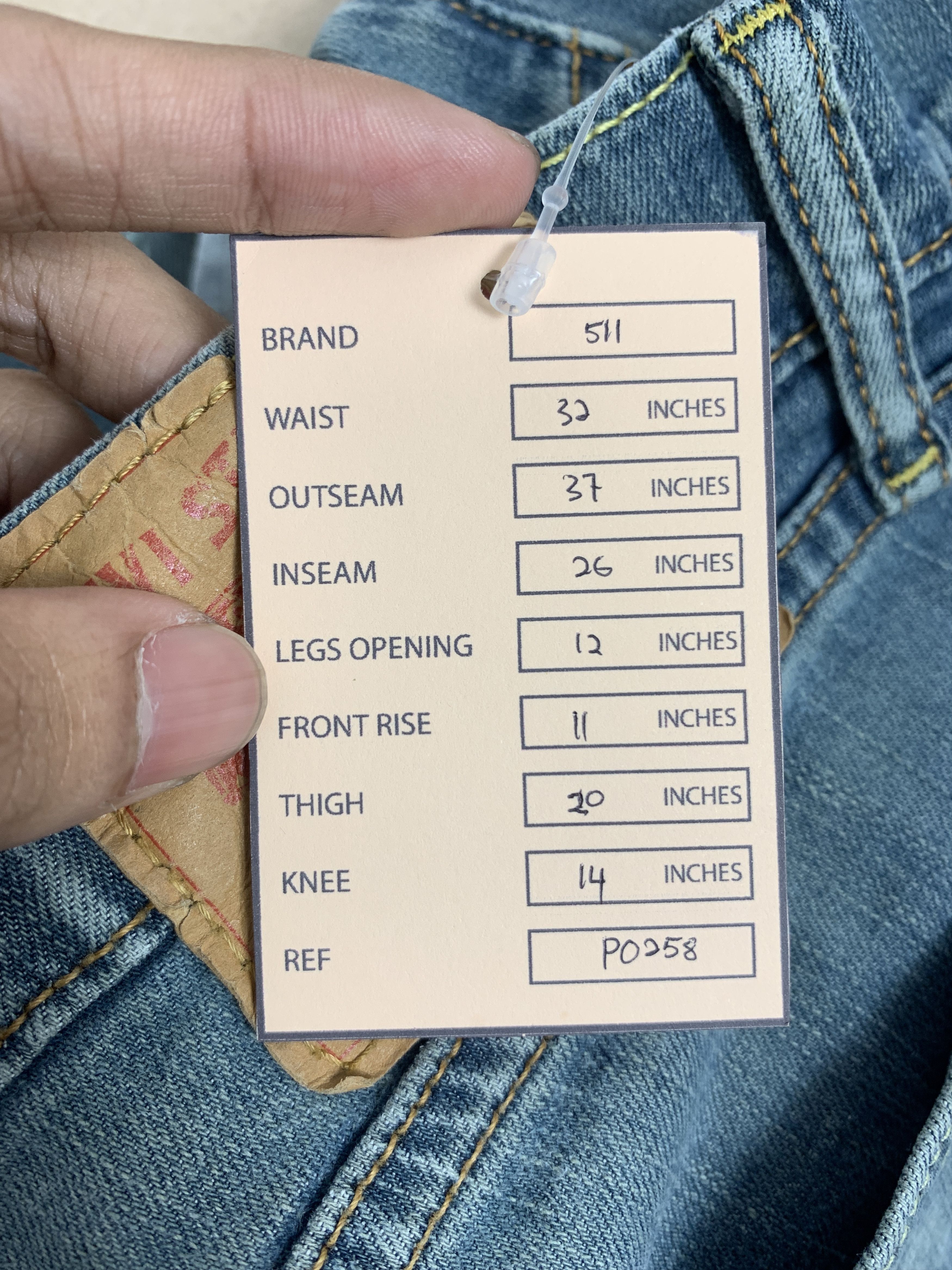 Levi's Vintage LEVI'S 511 Distressed Skinny Faded Jeans P0258 Size US 32 / EU 48 - 24 Thumbnail