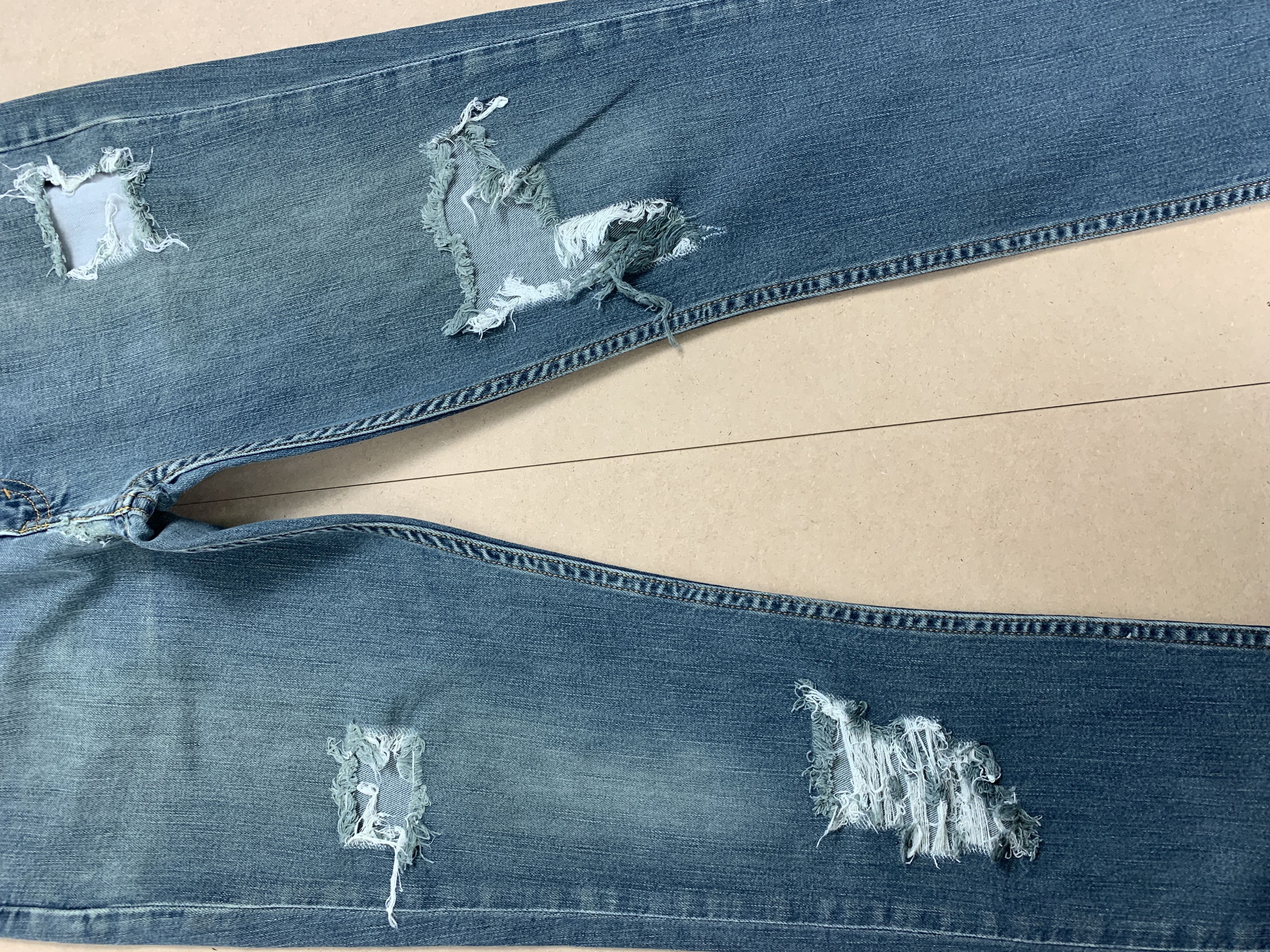 Levi's Vintage LEVI'S 511 Distressed Skinny Faded Jeans P0258 Size US 32 / EU 48 - 8 Thumbnail