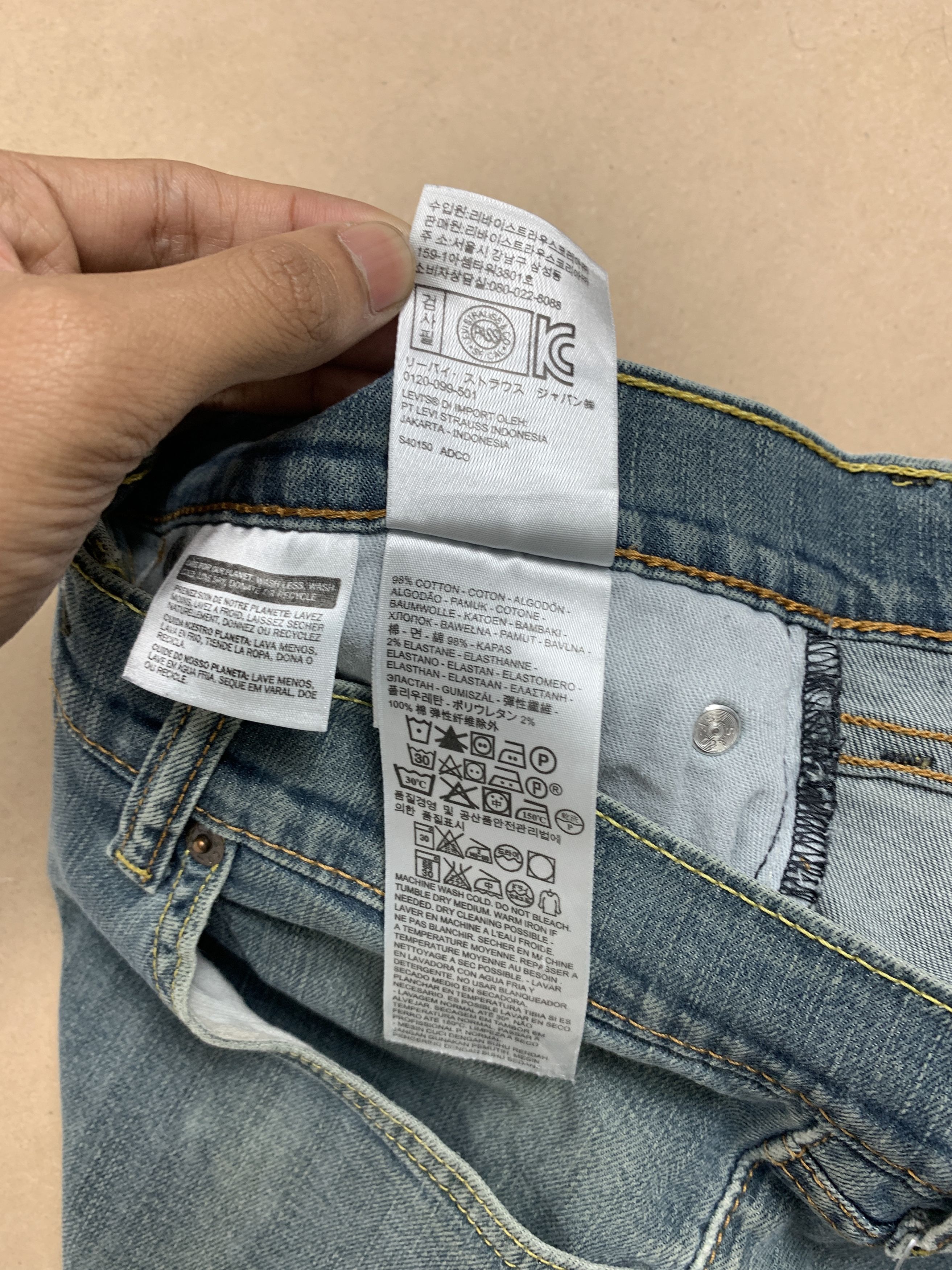 Levi's Vintage LEVI'S 511 Distressed Skinny Faded Jeans P0258 Size US 32 / EU 48 - 17 Thumbnail