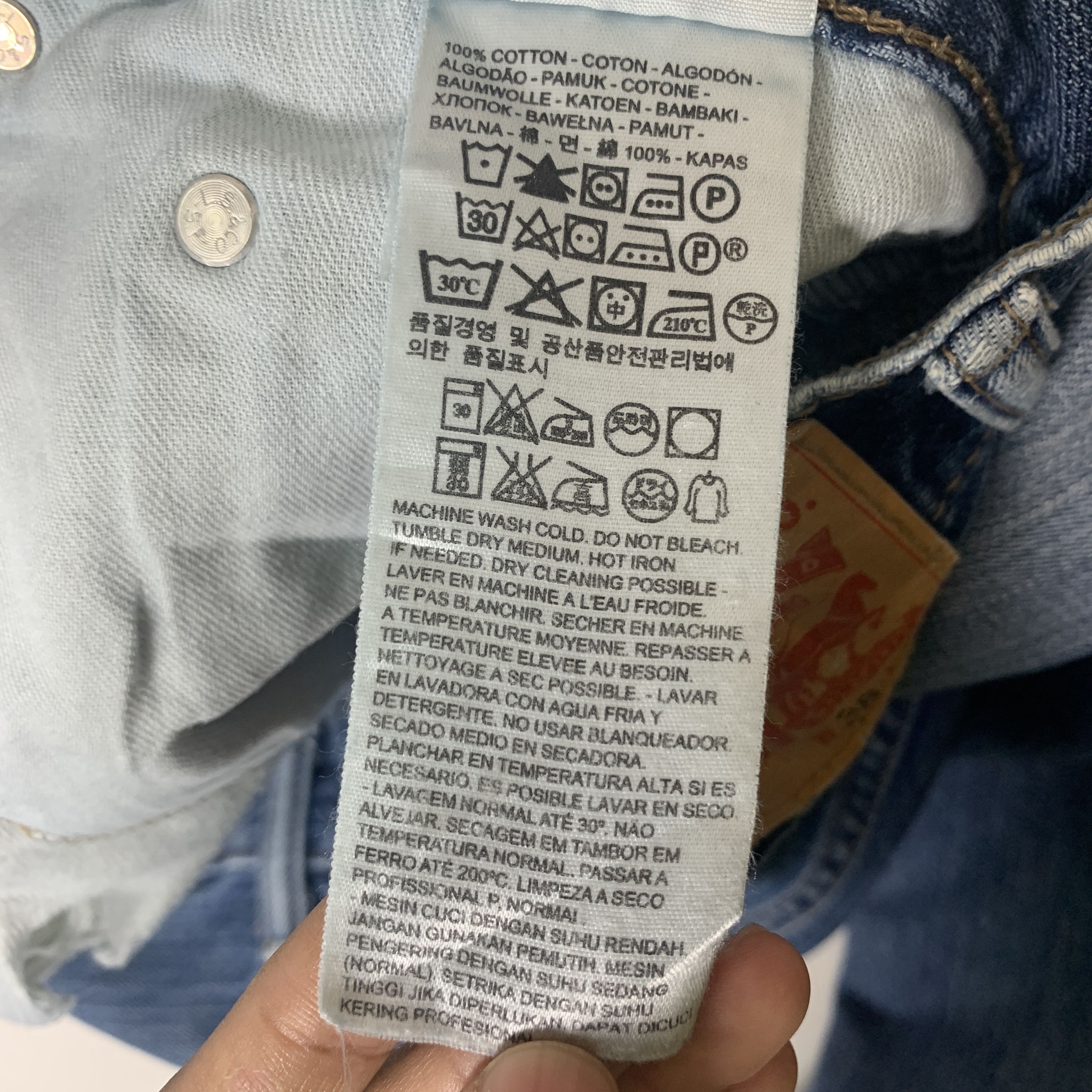 Levi's × Vintage Vintage LEVI'S 559 Distressed Faded Mid Wash Jeans Size US 40 / EU 56 - 16 Thumbnail