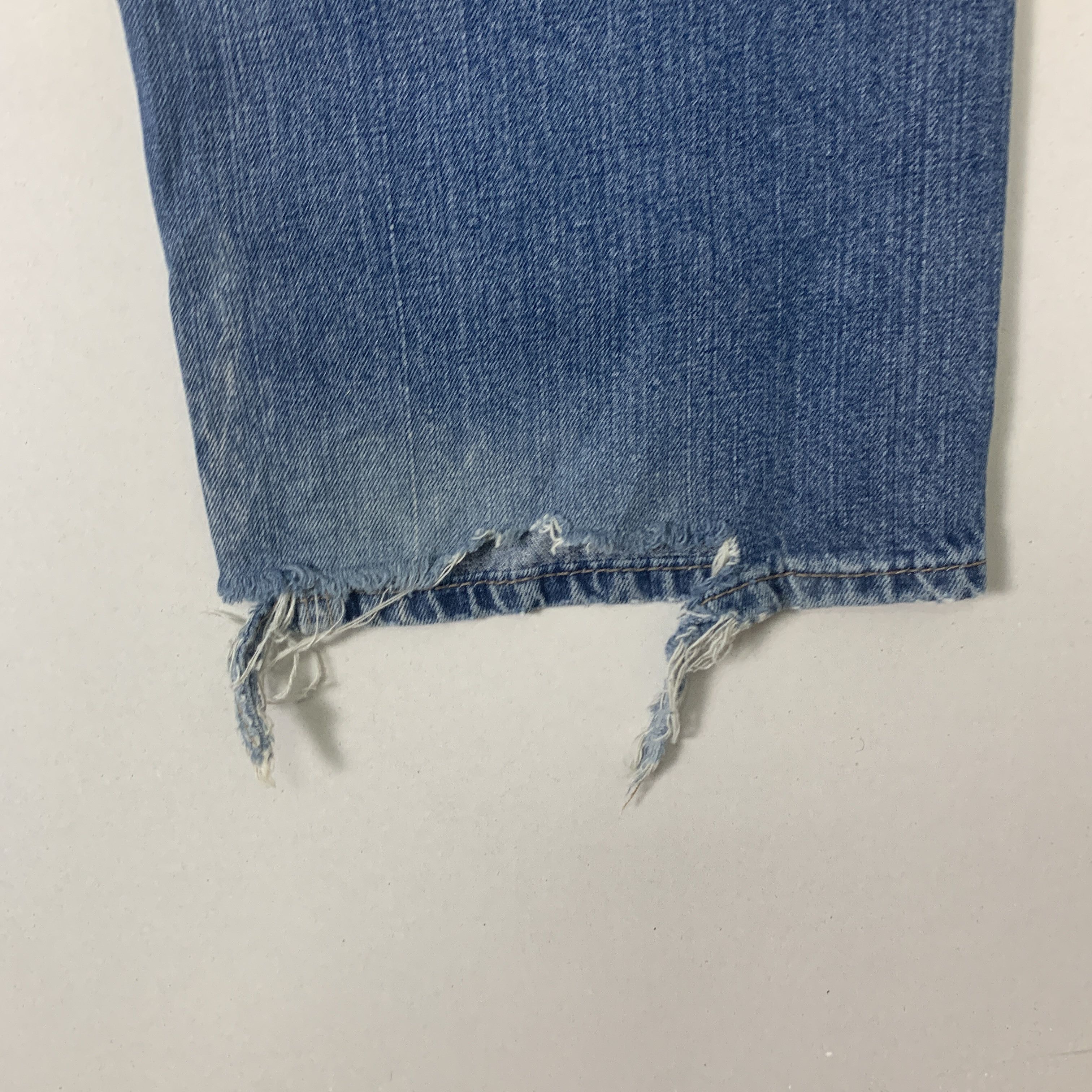 Levi's × Vintage Vintage LEVI'S 559 Distressed Faded Mid Wash Jeans Size US 40 / EU 56 - 9 Thumbnail