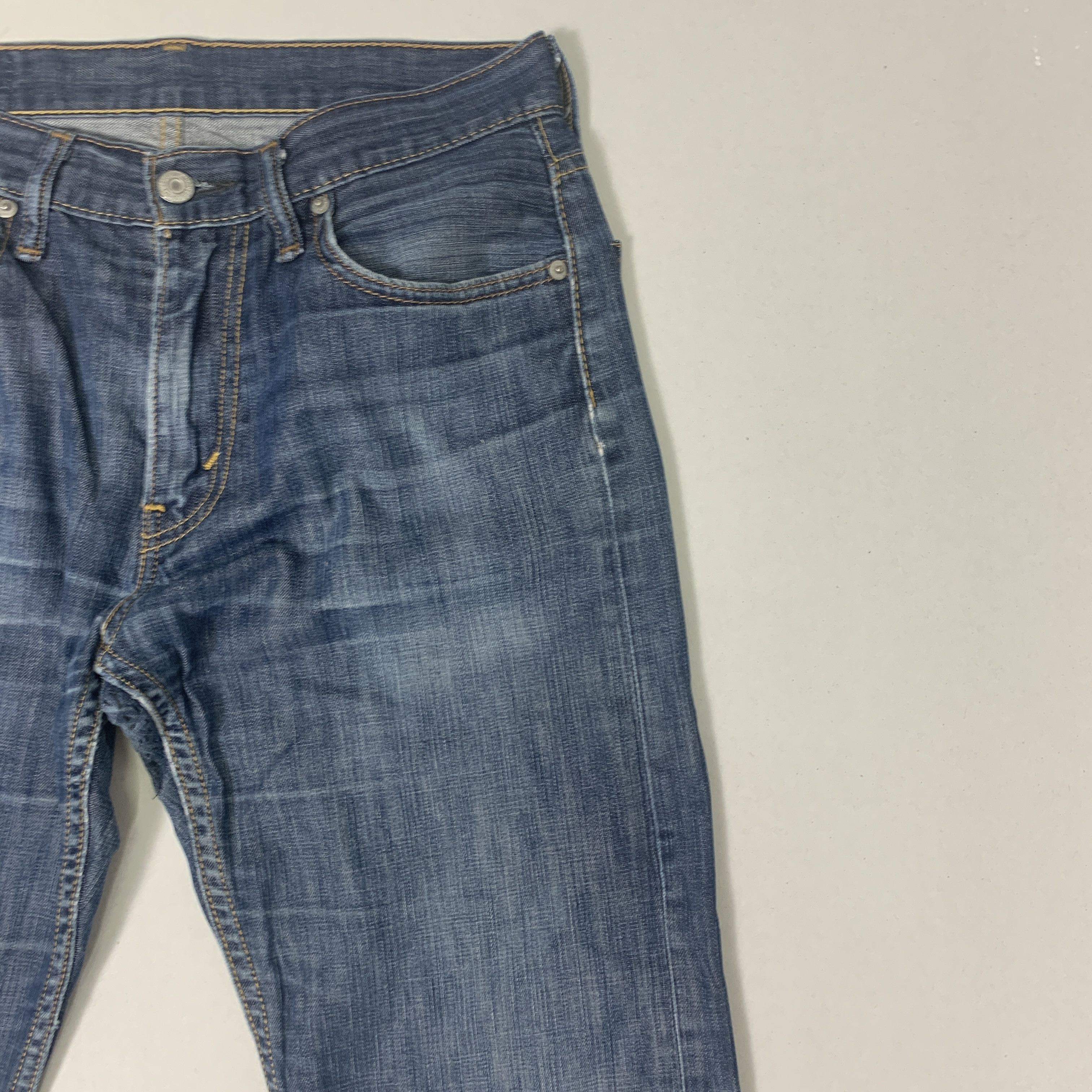 Levi's × Vintage Vintage Levis 513 Blue Denim Jeans Size US 30 / EU 46 - 2 Thumbnail