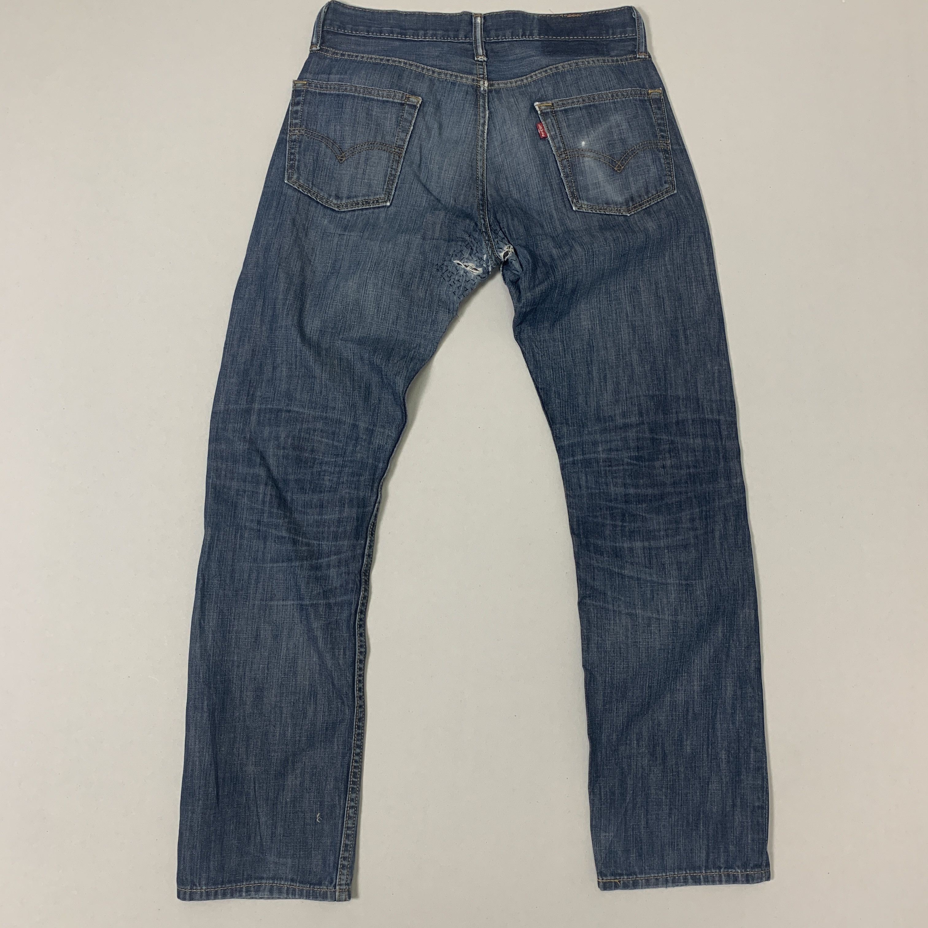Levi's × Vintage Vintage Levis 513 Blue Denim Jeans Size US 30 / EU 46 - 5 Thumbnail