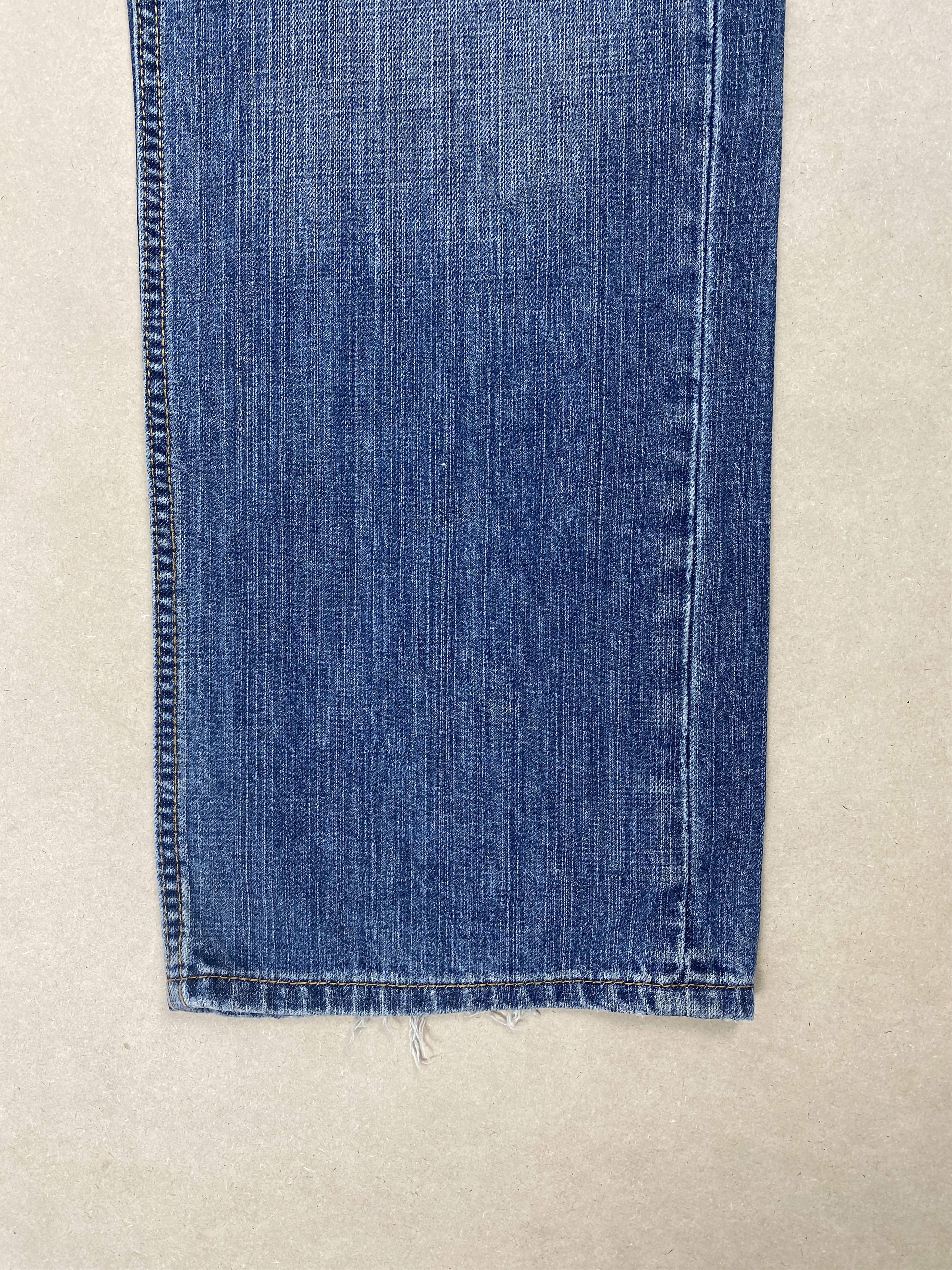 Levi's Vintage Levis 559 Straight Cut Distressed Faded Blue Jeans Size US 41 - 5 Thumbnail