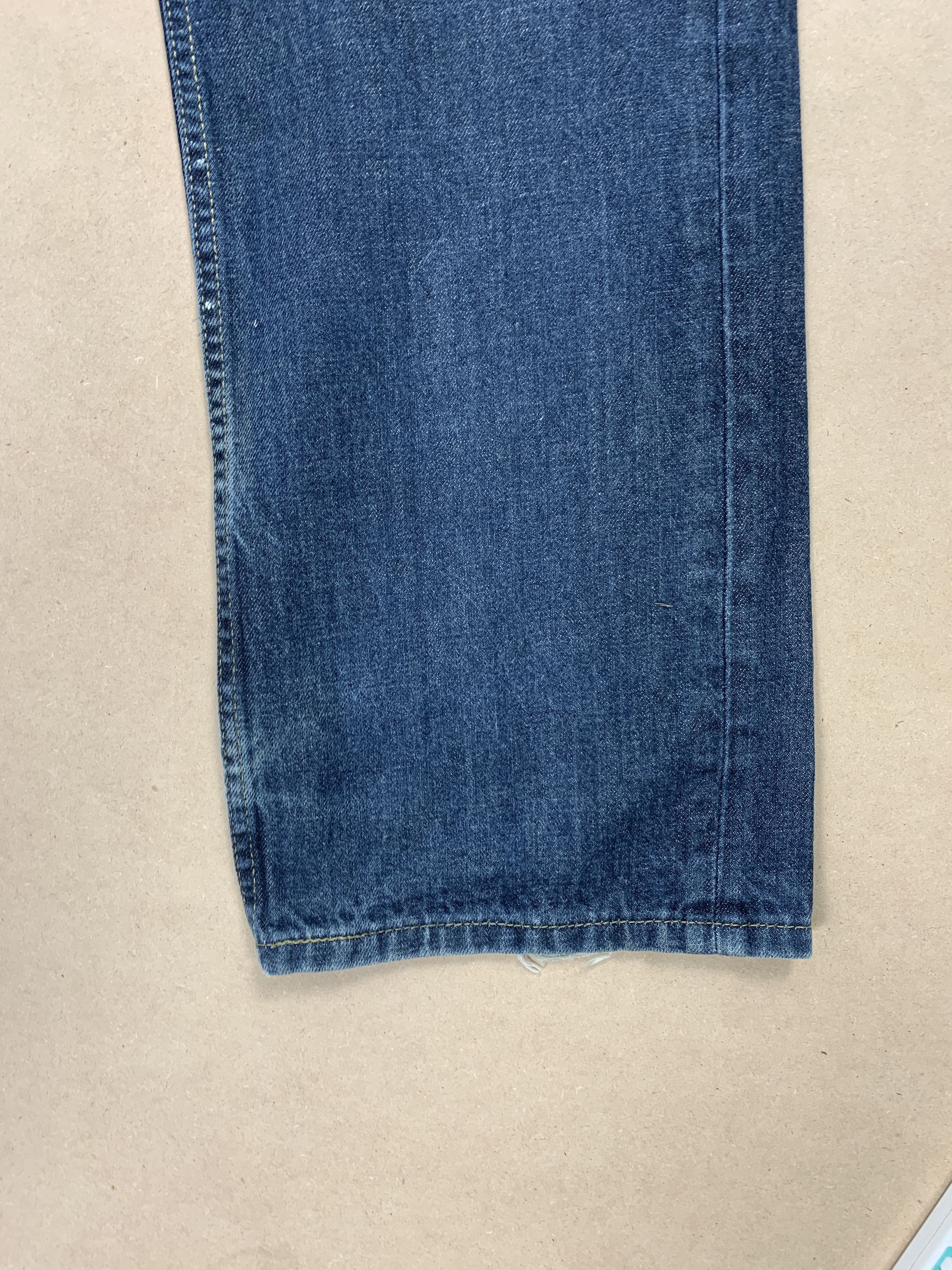 Levi's Vintage Levis 559 Straight Cut Distressed Blue Jeans Size US 38 / EU 54 - 3 Thumbnail