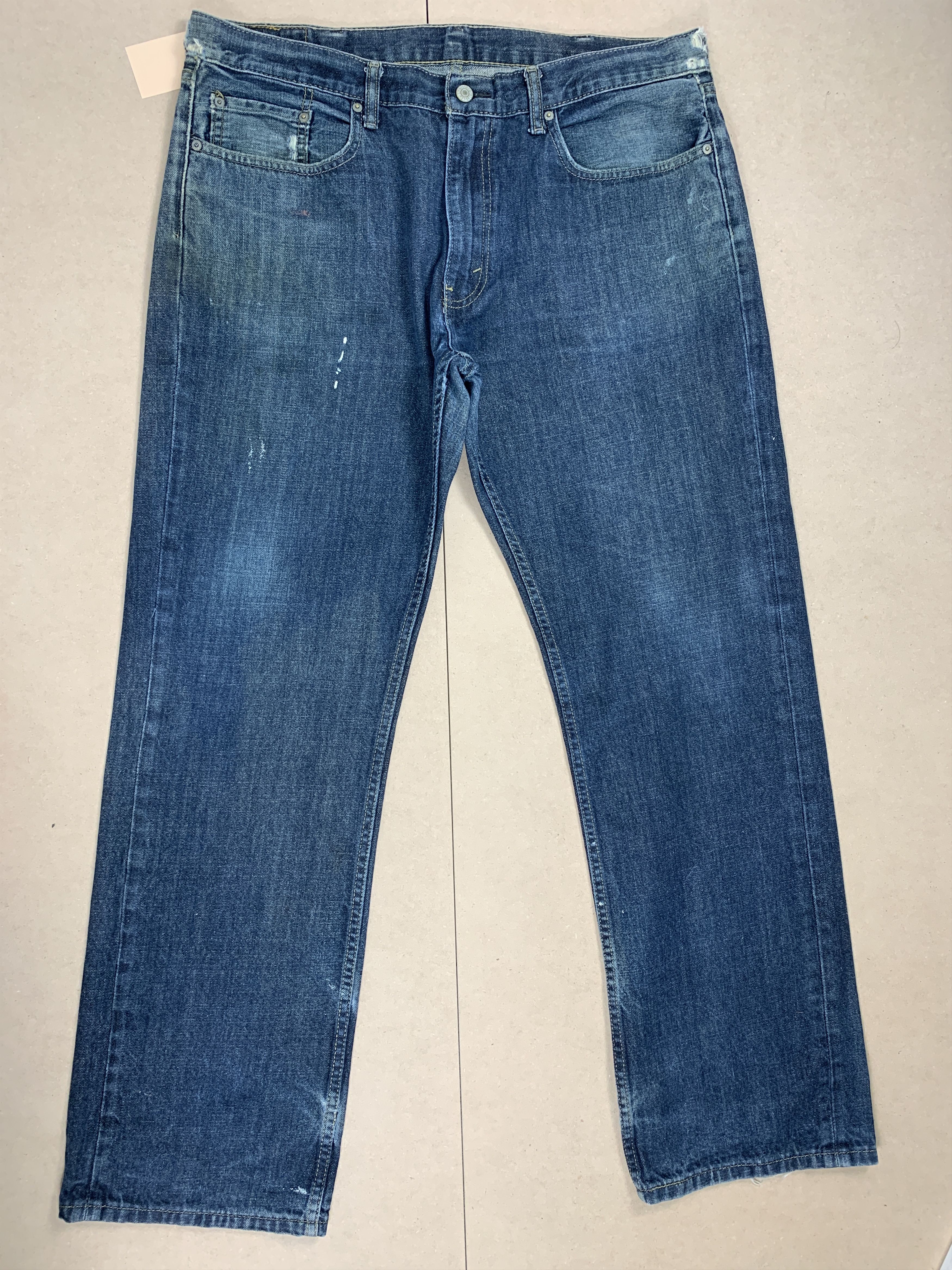 Levi's Vintage Levis 559 Straight Cut Distressed Blue Jeans Size US 38 / EU 54 - 1 Thumbnail